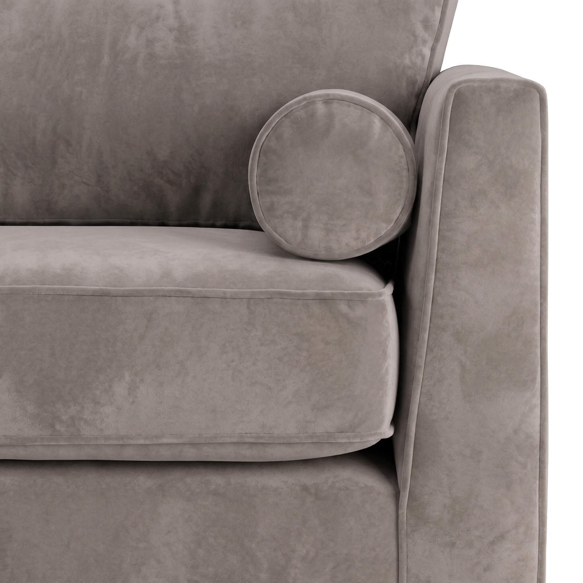 Adam Grey 3 Seater Sofa