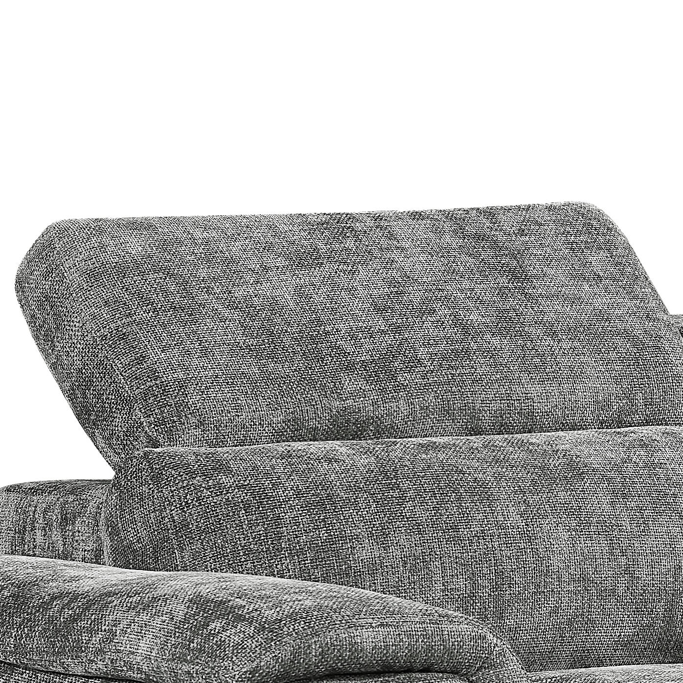 Alaya Grey U Shape Corner Sofa Bed