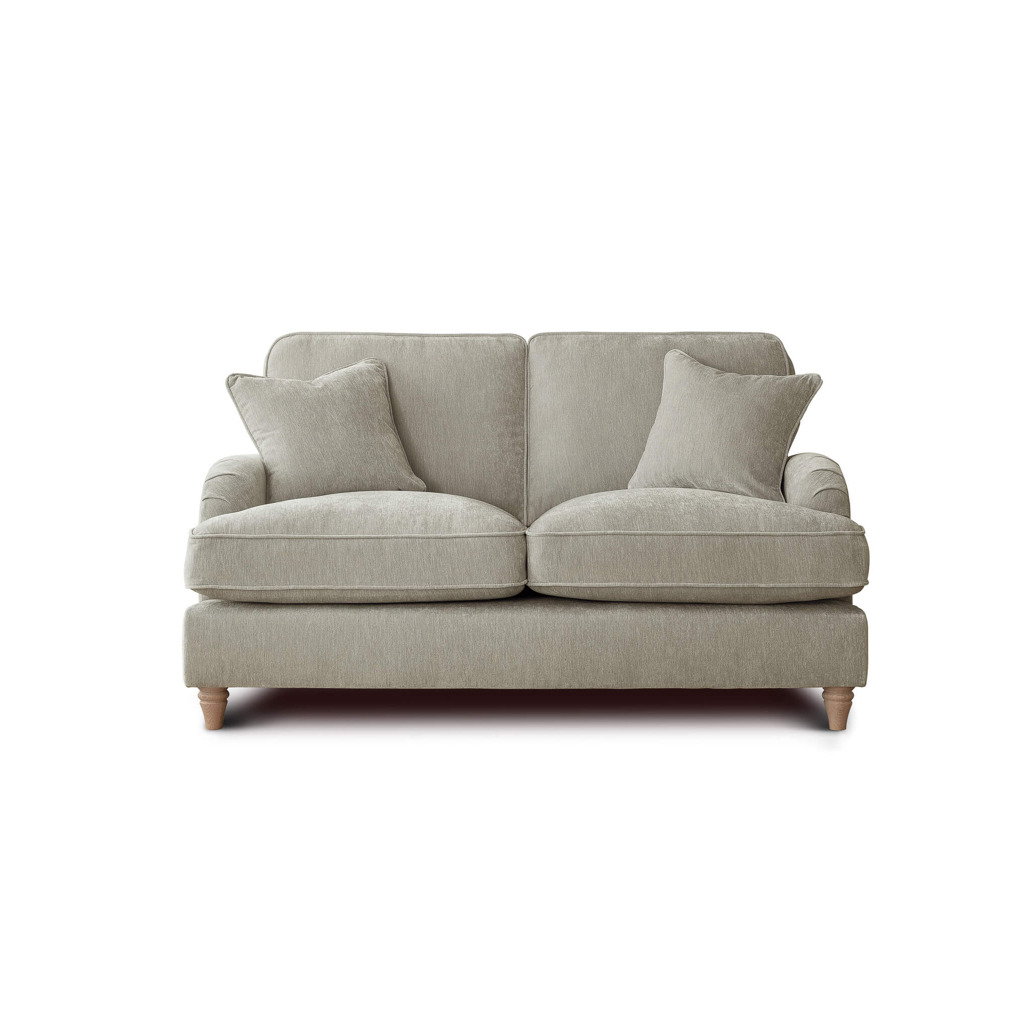Anika Beige 2 Seater Sofa