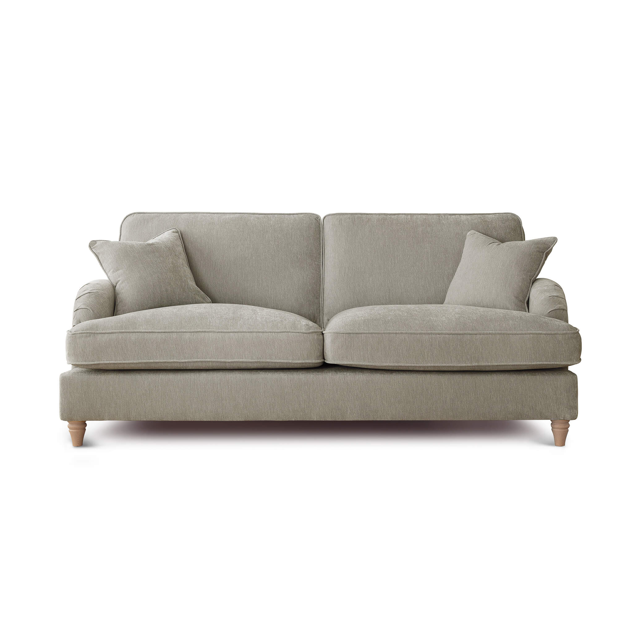 Anika Beige 3 Seater Sofa