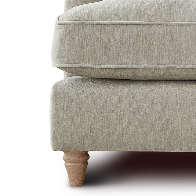 Anika Beige Double Corner Sofa