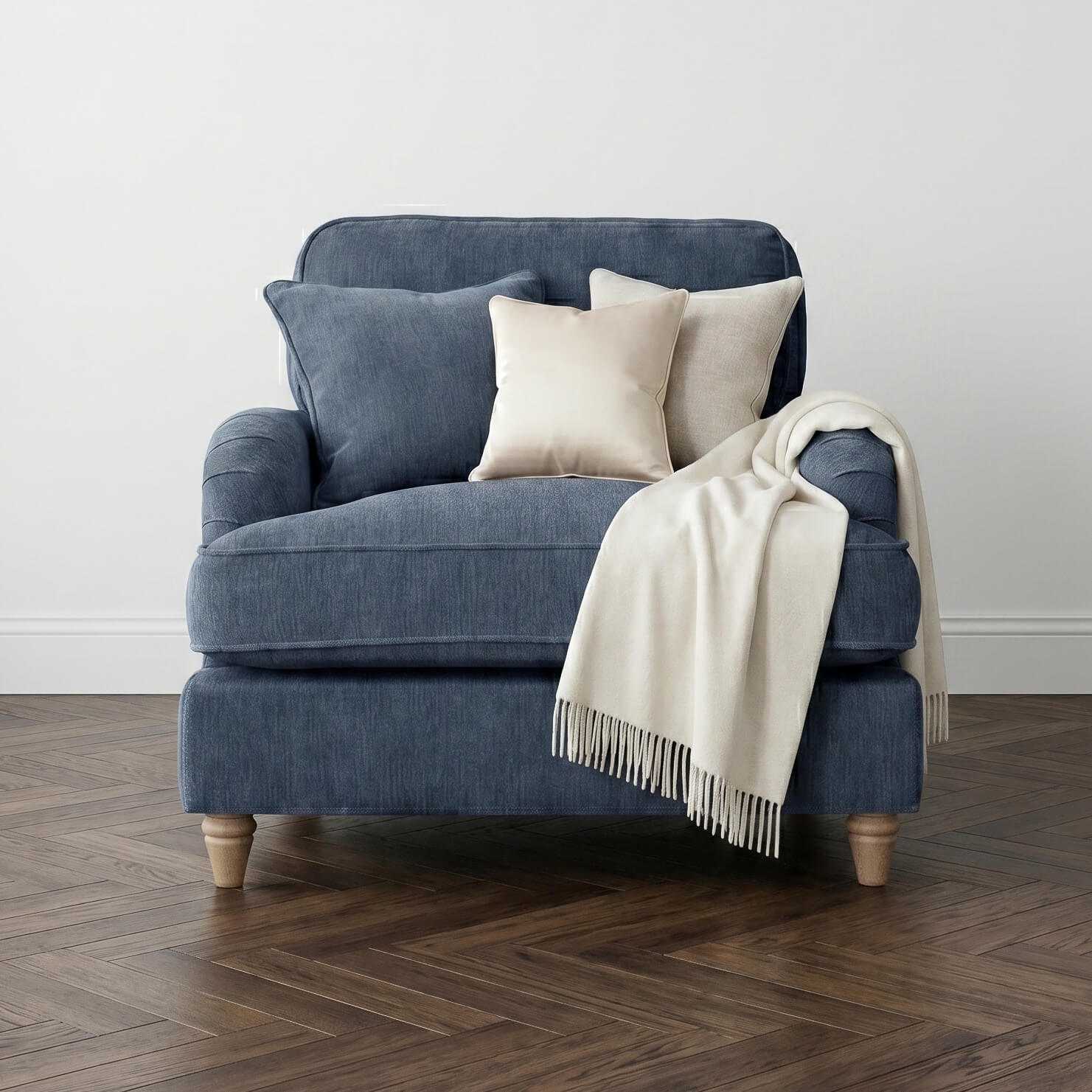 Anika Blue Armchair