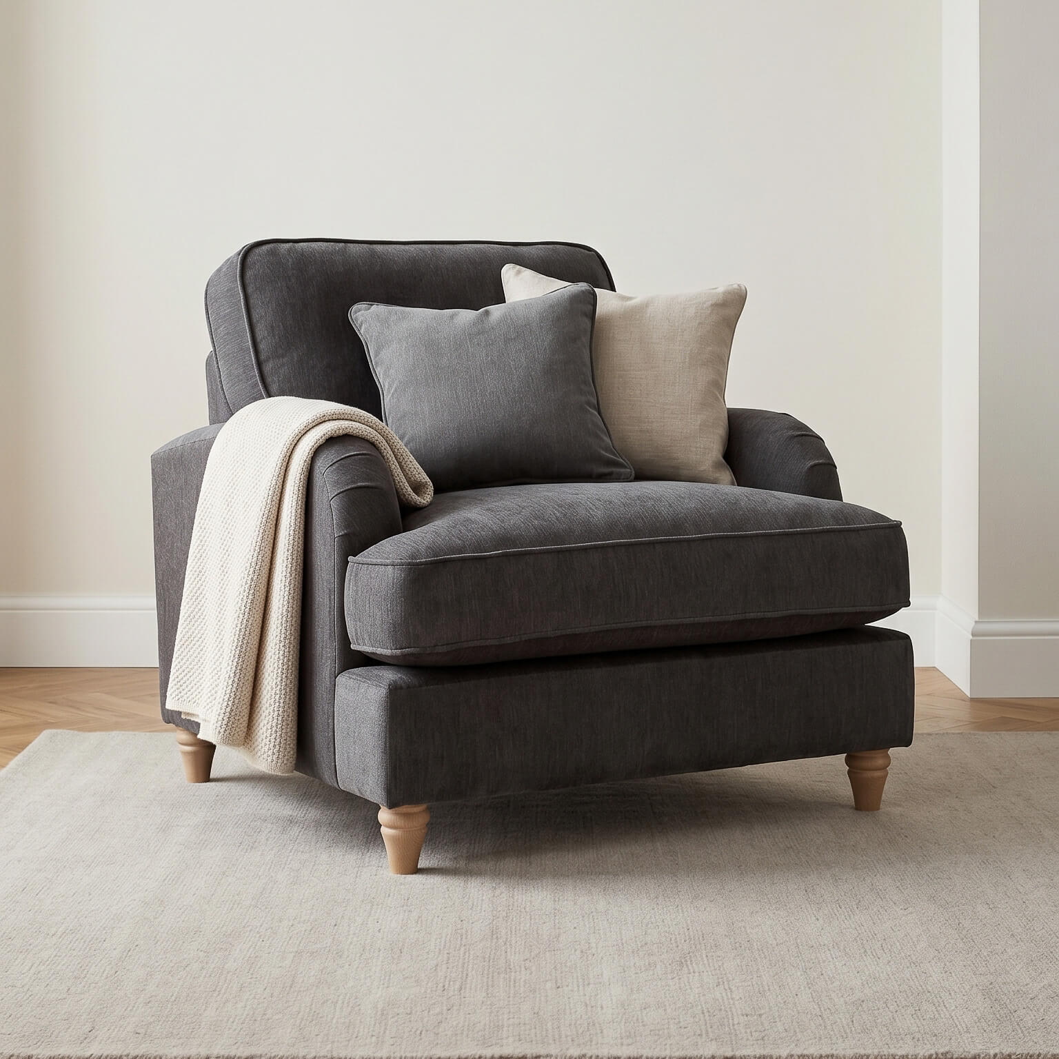 Anika Grey Armchair