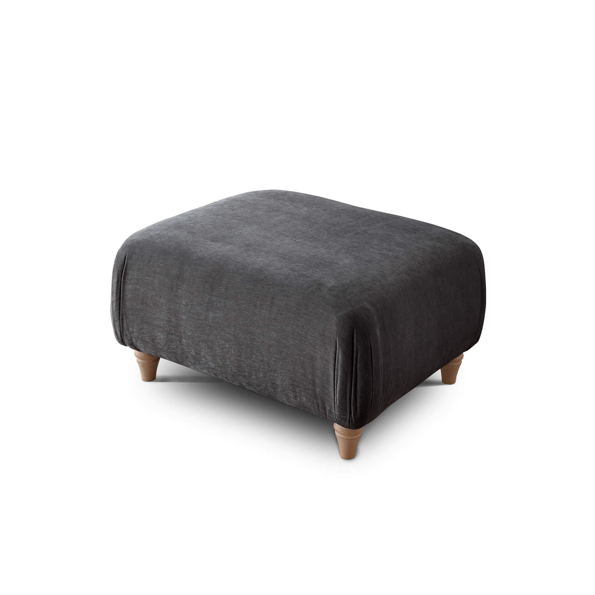 Anika Grey Footstool