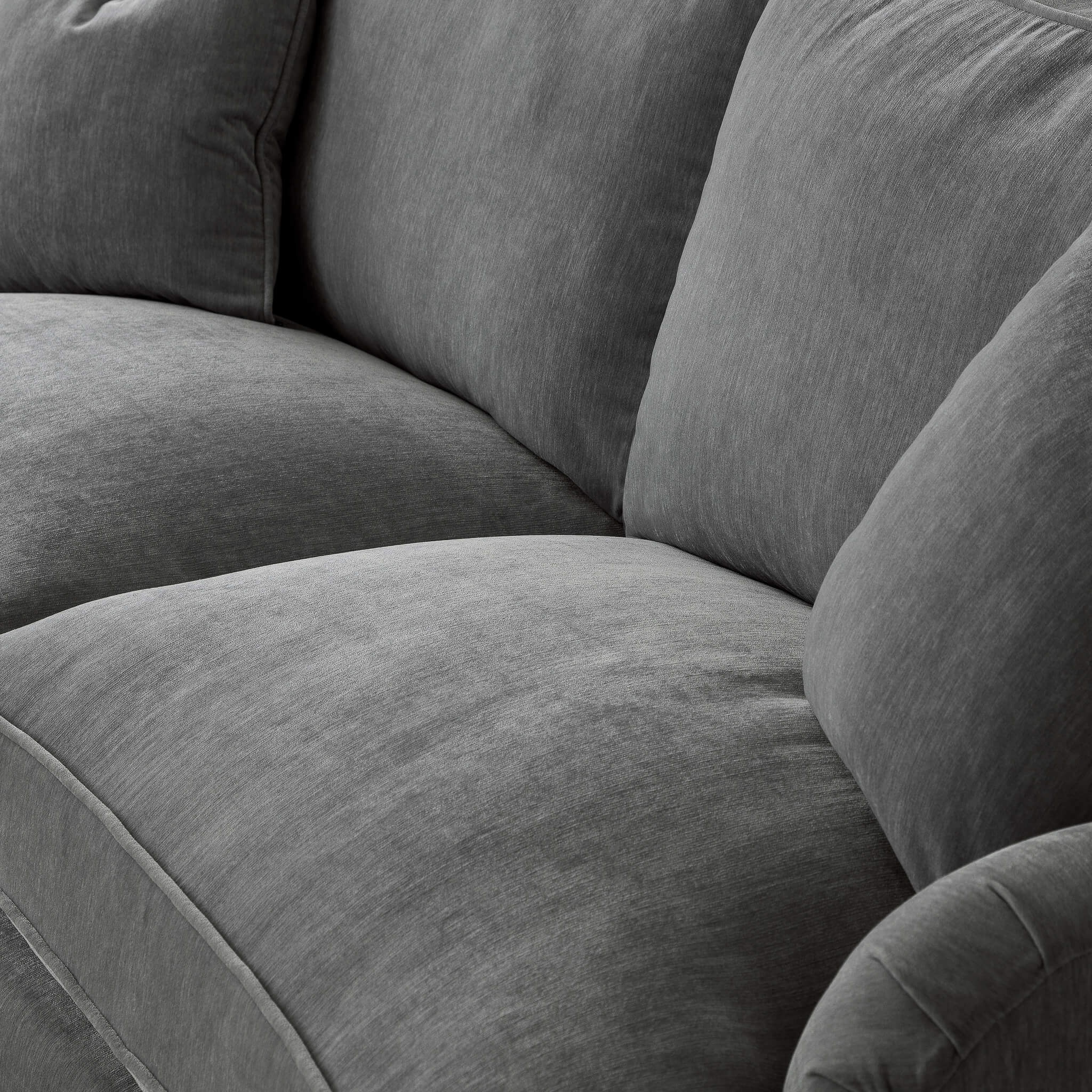 Anika Grey 2 Seater Sofa