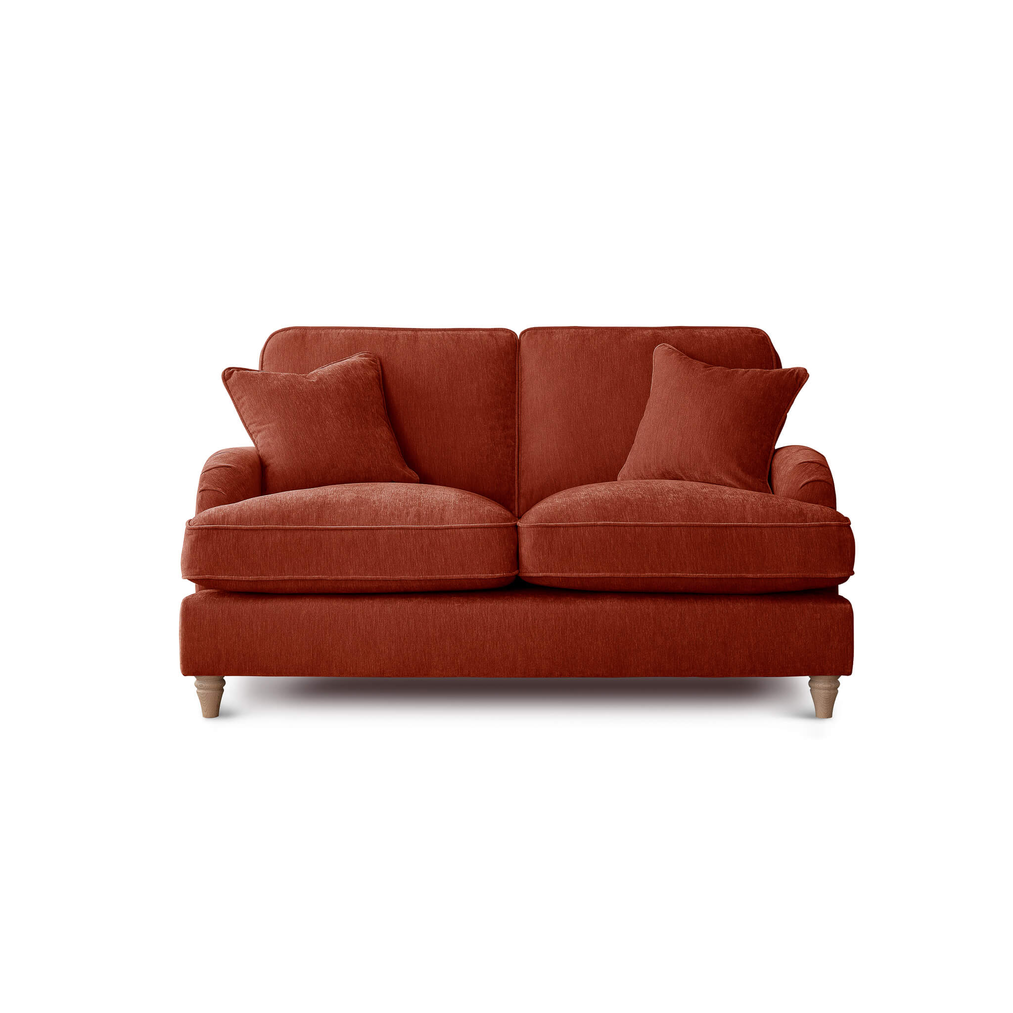Anika Red 2 Seater Sofa