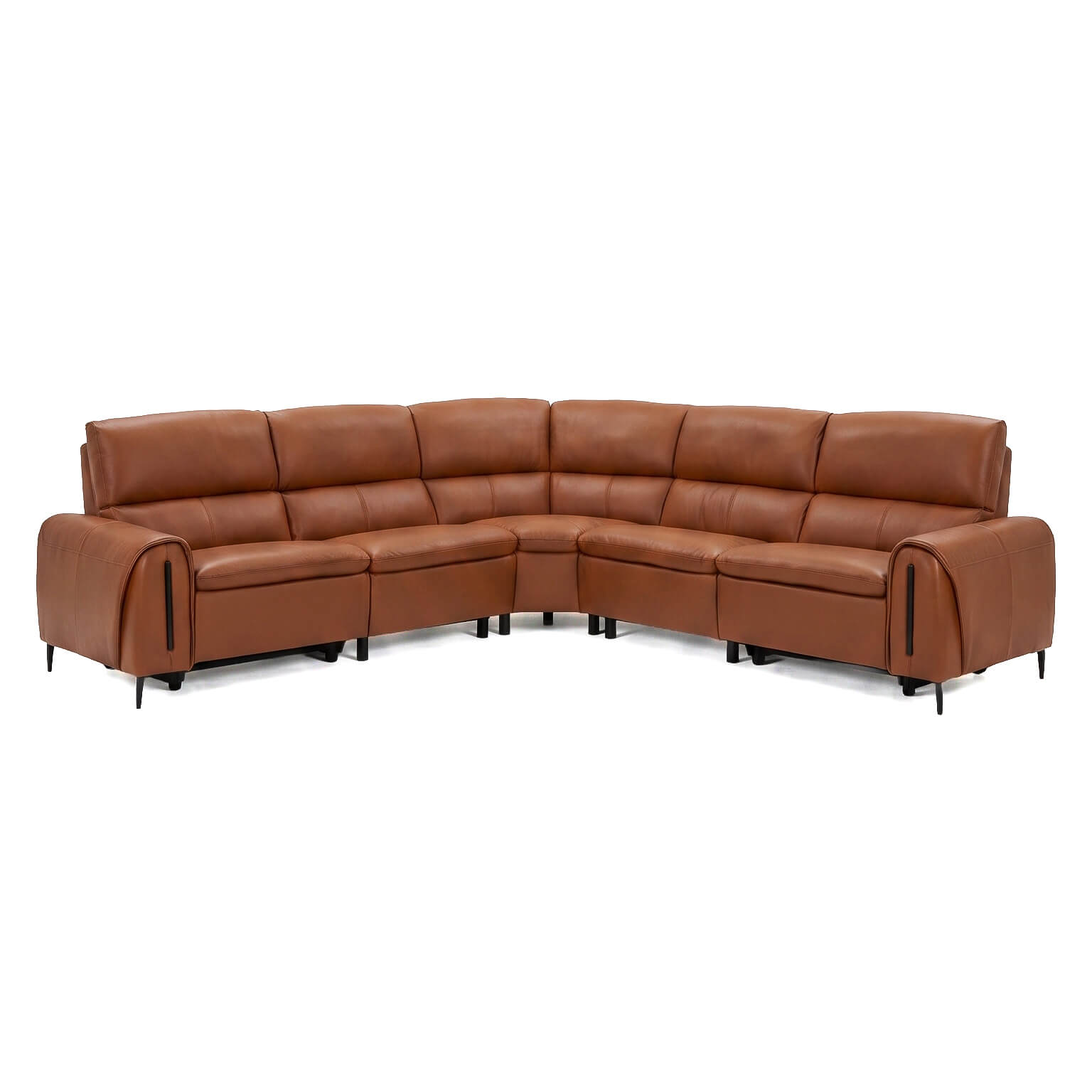 Arizona Brown Power Corner Recliner Sofa