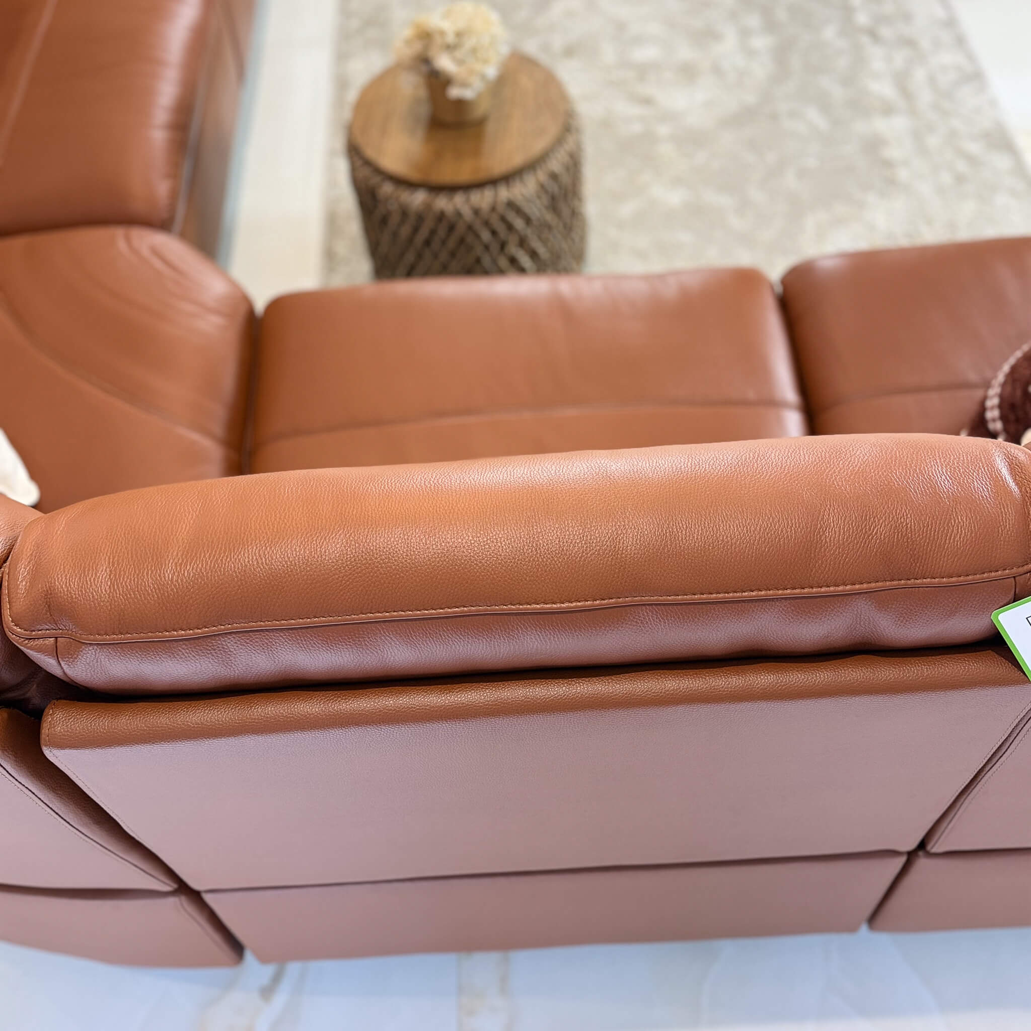Arizona Brown Power Corner Recliner Sofa