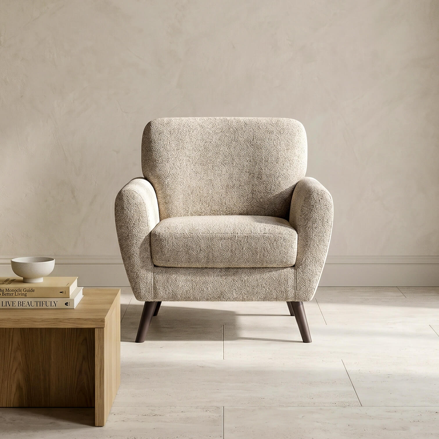 Avena Beige Armchair