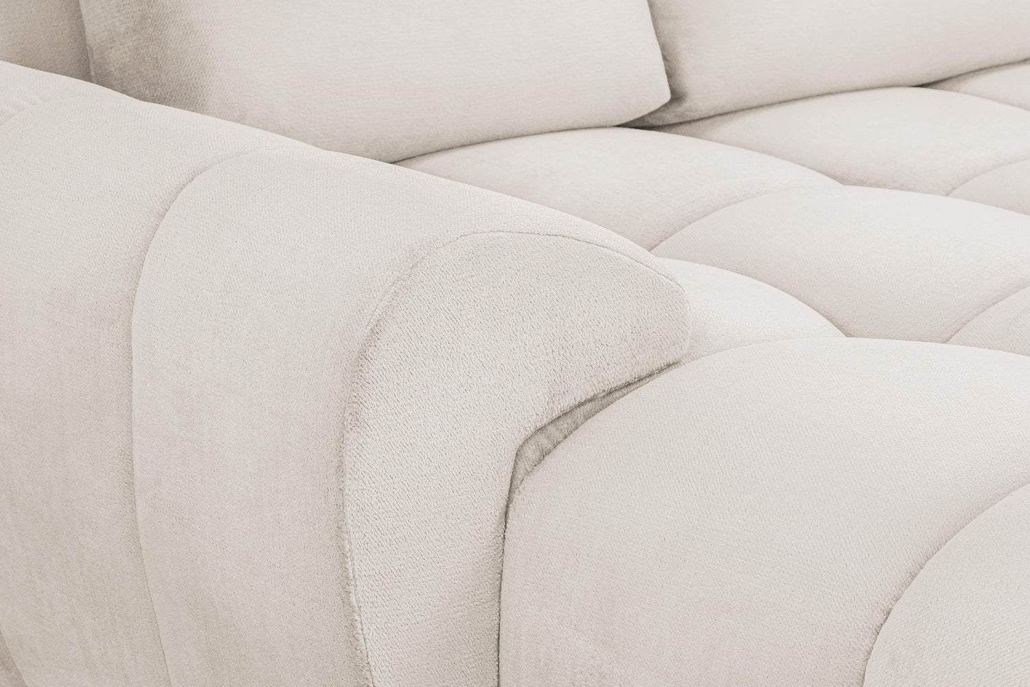 Avoro Cream U Shape Corner Sofa