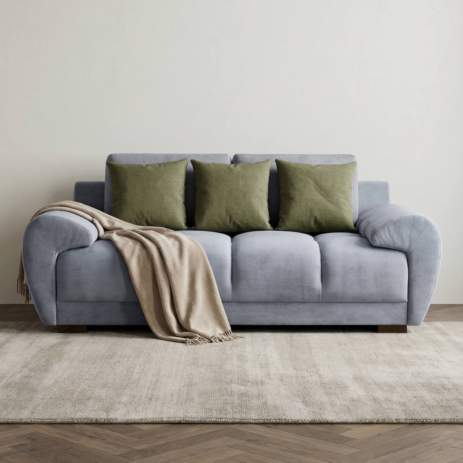 Avoro Grey 2 Seater Sofa