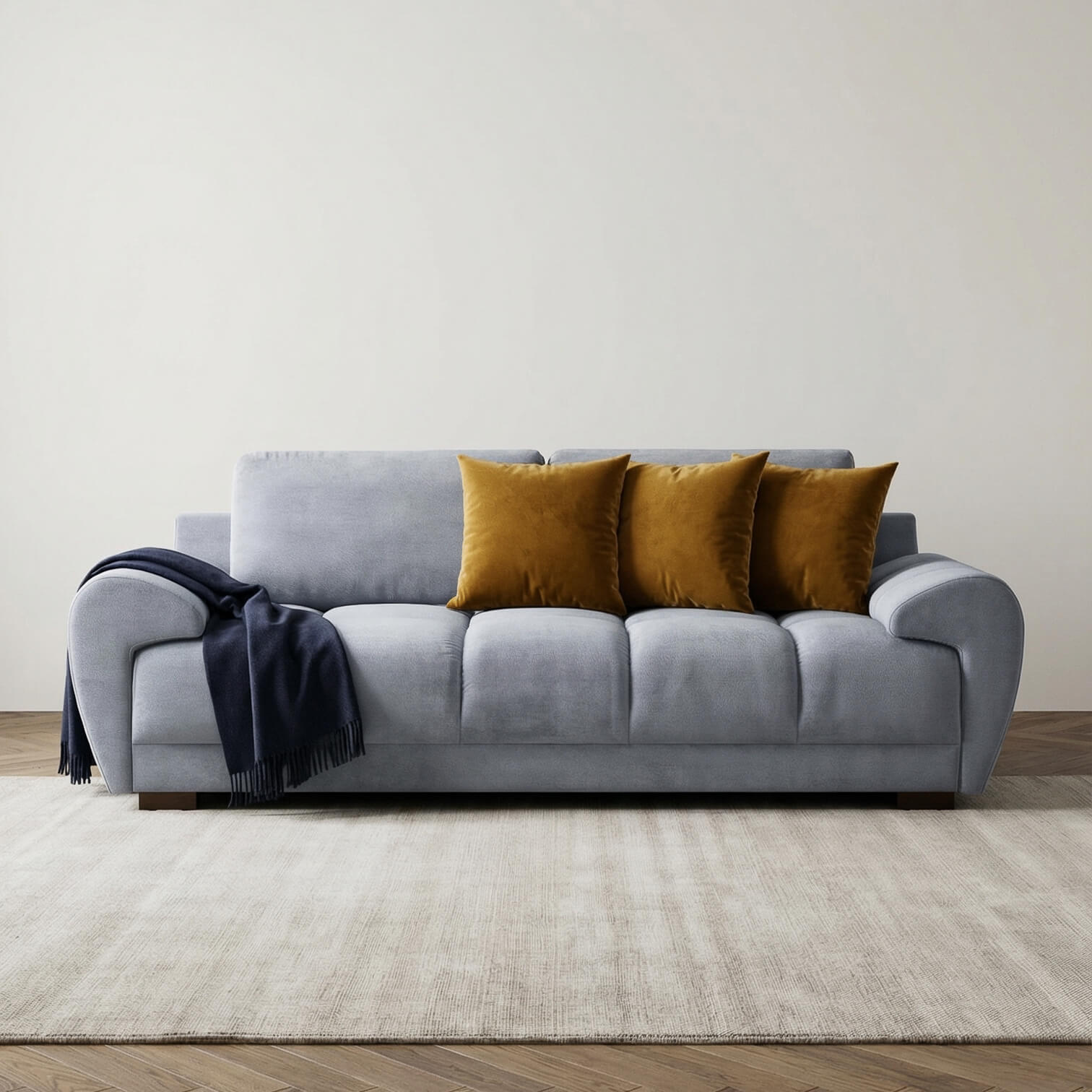 Avoro Grey 3 Seater Sofa