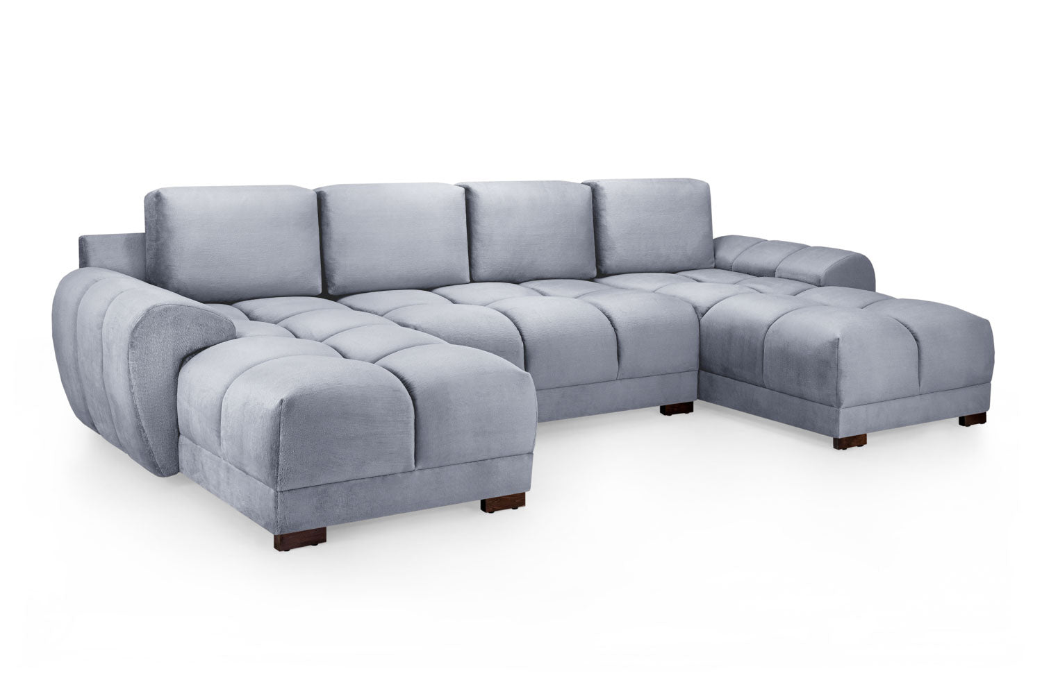 Avoro Grey U Shape Corner Sofa