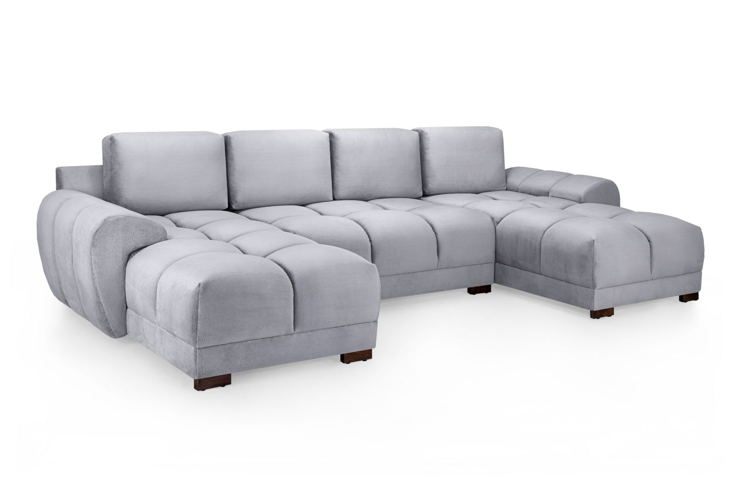 Avoro Grey U Shape Corner Sofa