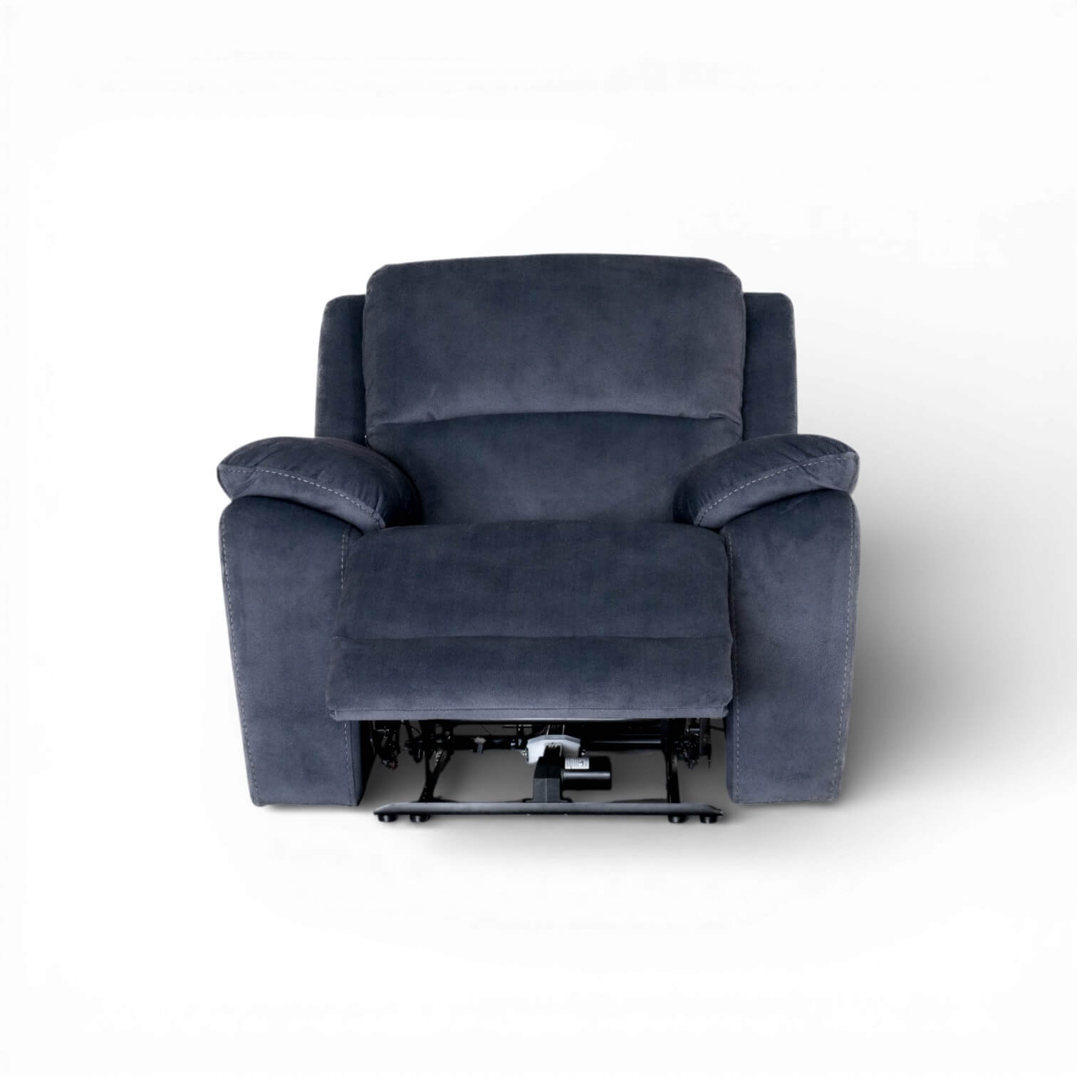 Belagio Blue Power Recliner Armchair