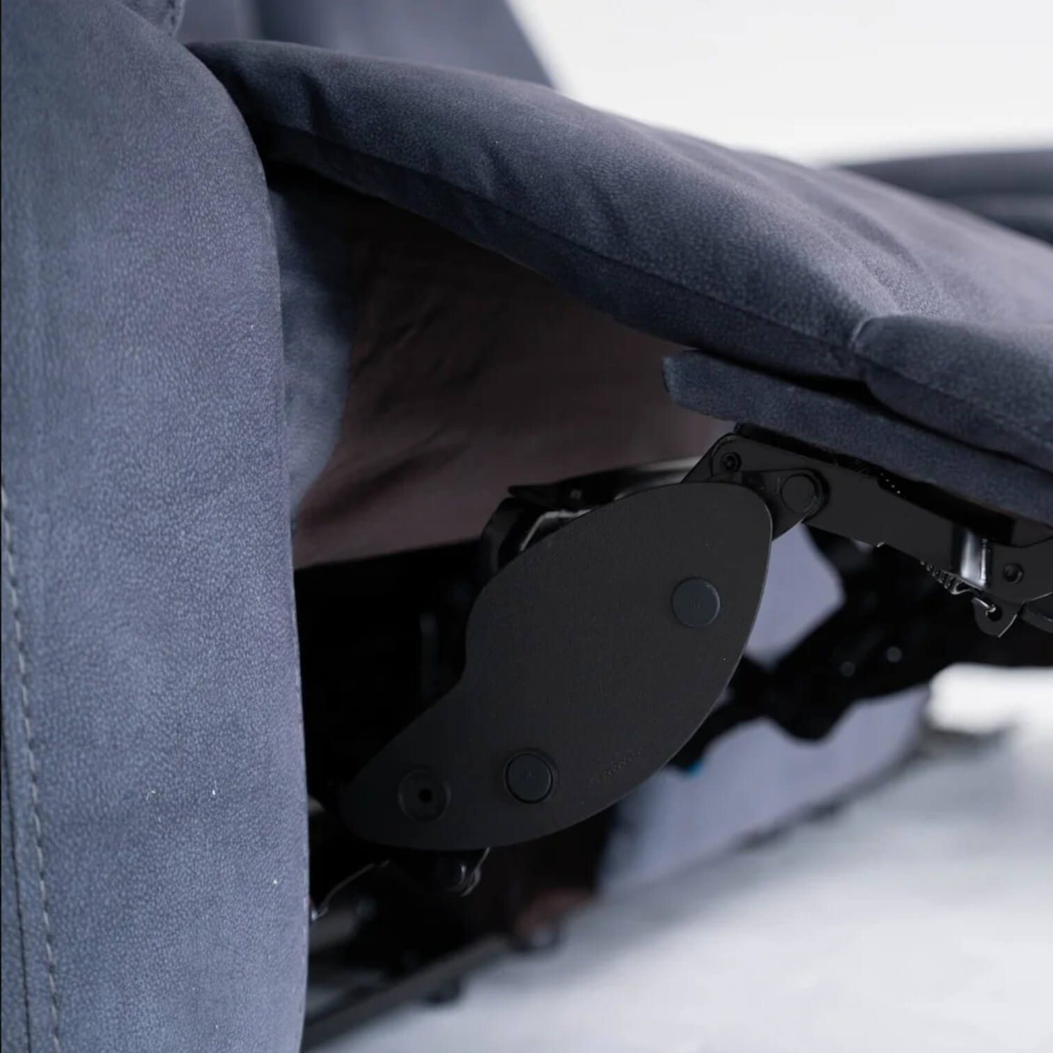 Belagio Blue 3 Seater Power Recliner Sofa