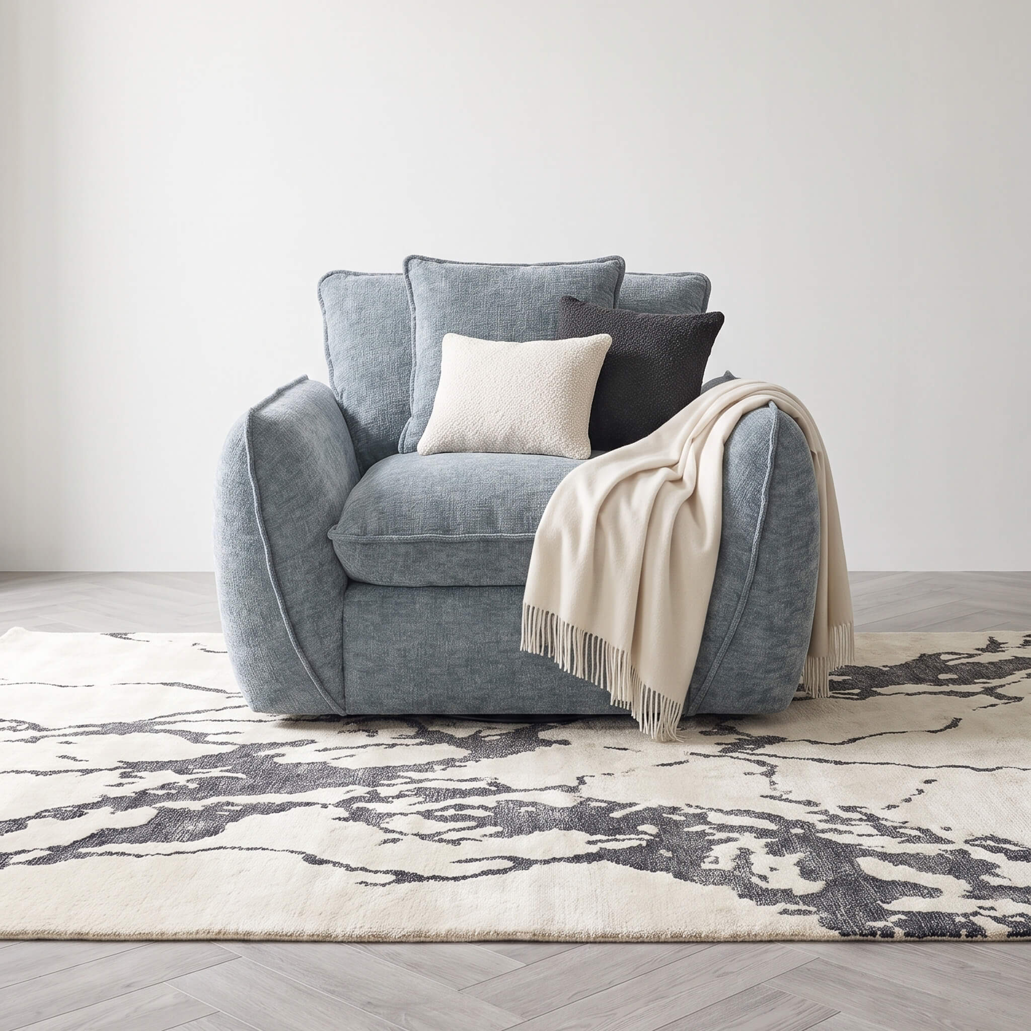Berlin Grey Armchair