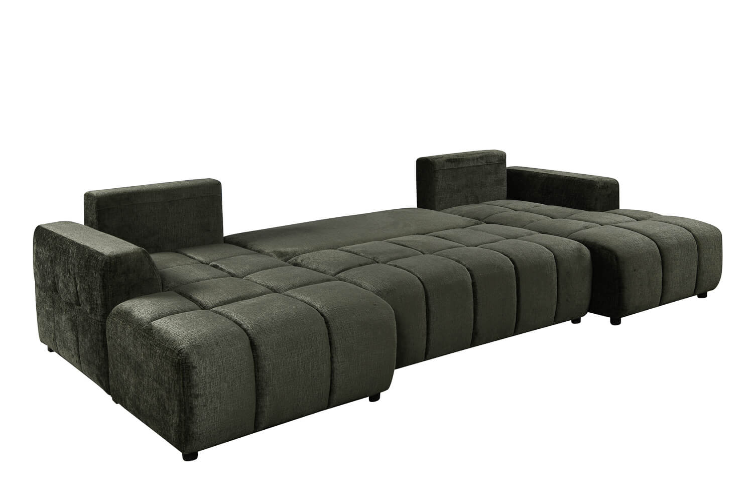 Bromley Green U Shape Corner Sofa
