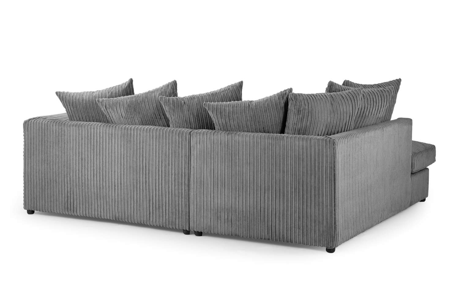 Chicago Grey Left Corner Sofa