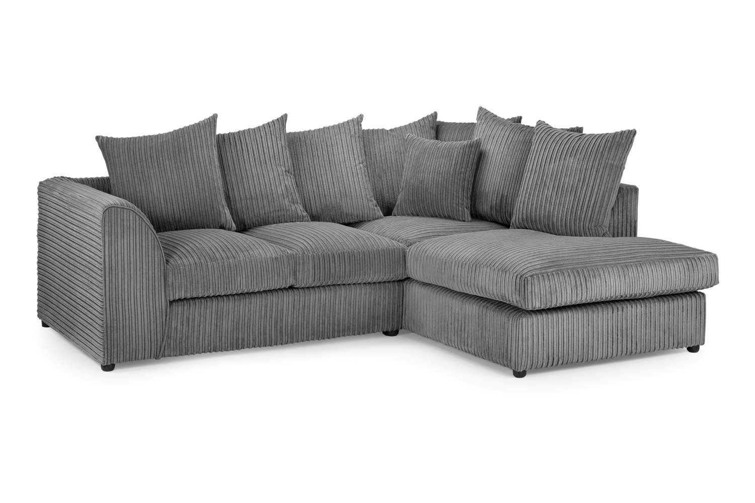 Chicago Grey Right Corner Sofa