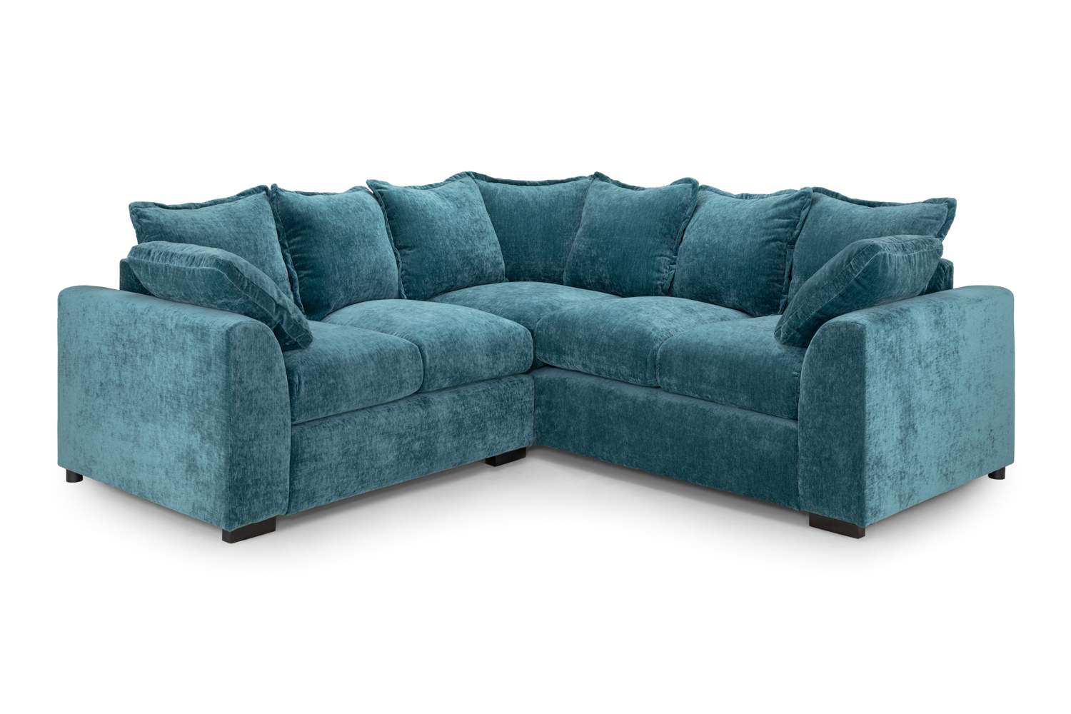 Colbain Teal Corner Sofa
