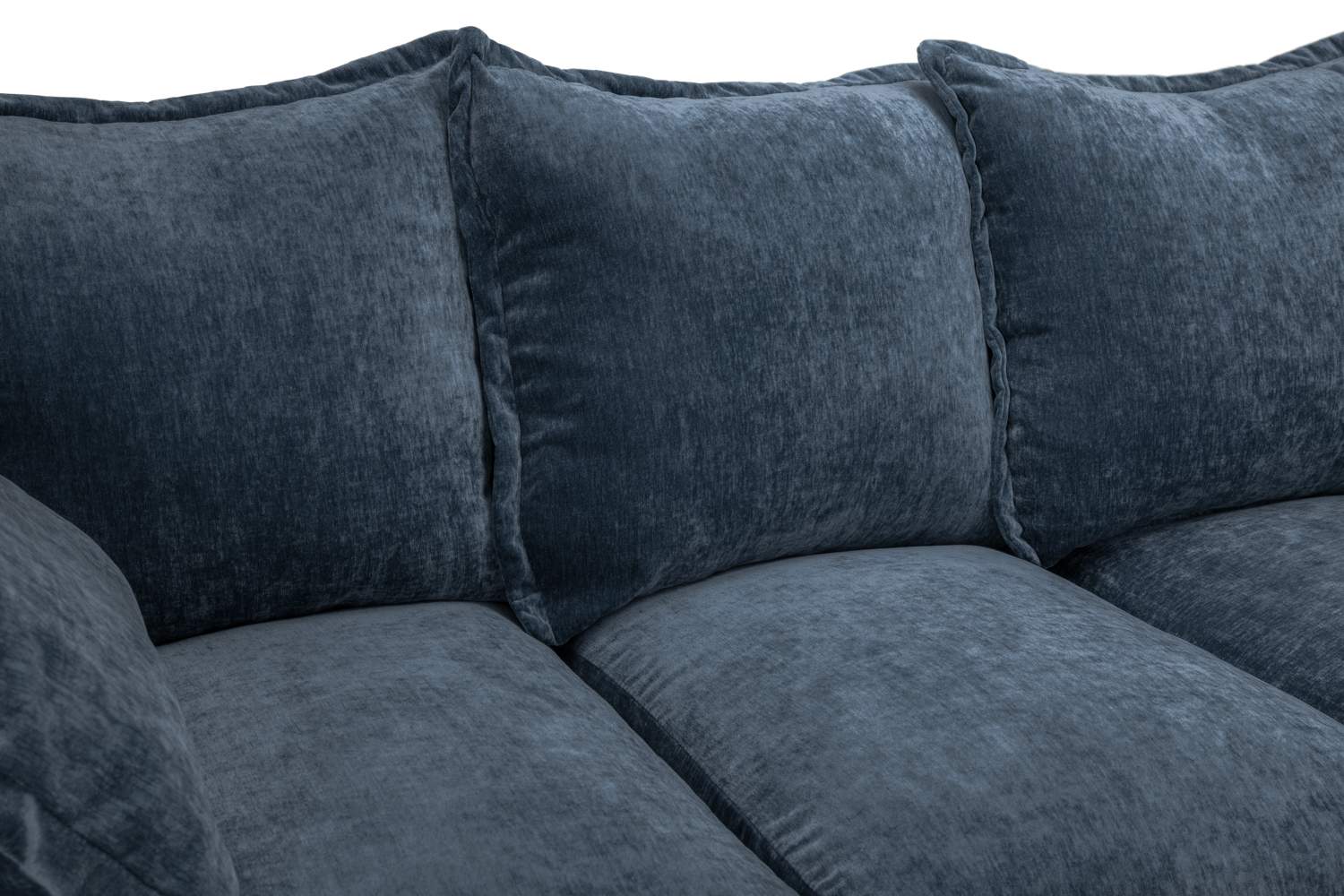 Colbain Blue Corner Sofa