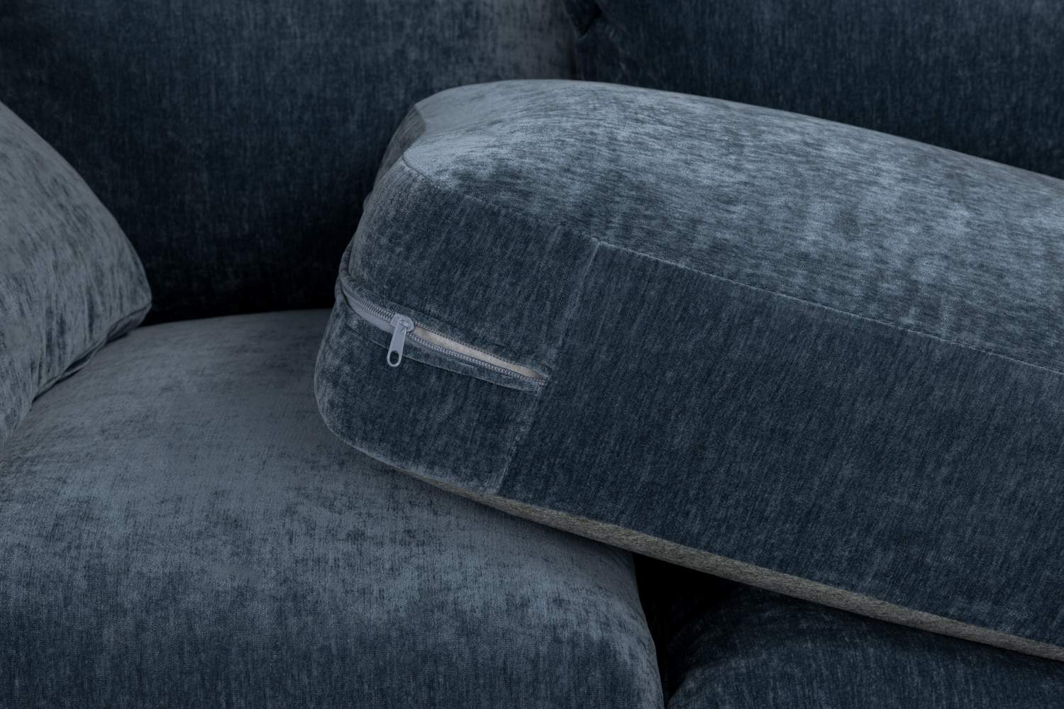 Colbain Blue Corner Sofa