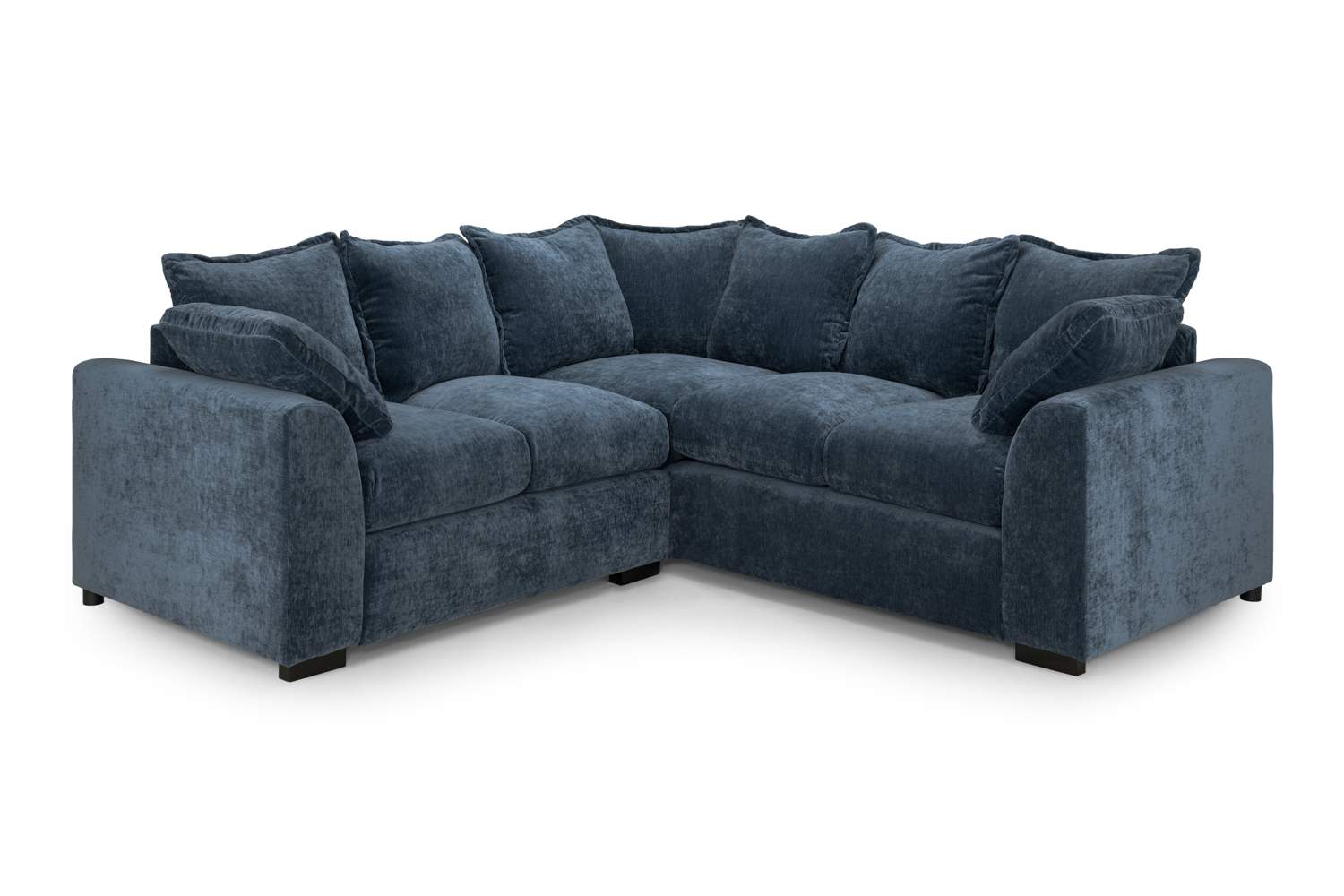 Colbain Blue Corner Sofa
