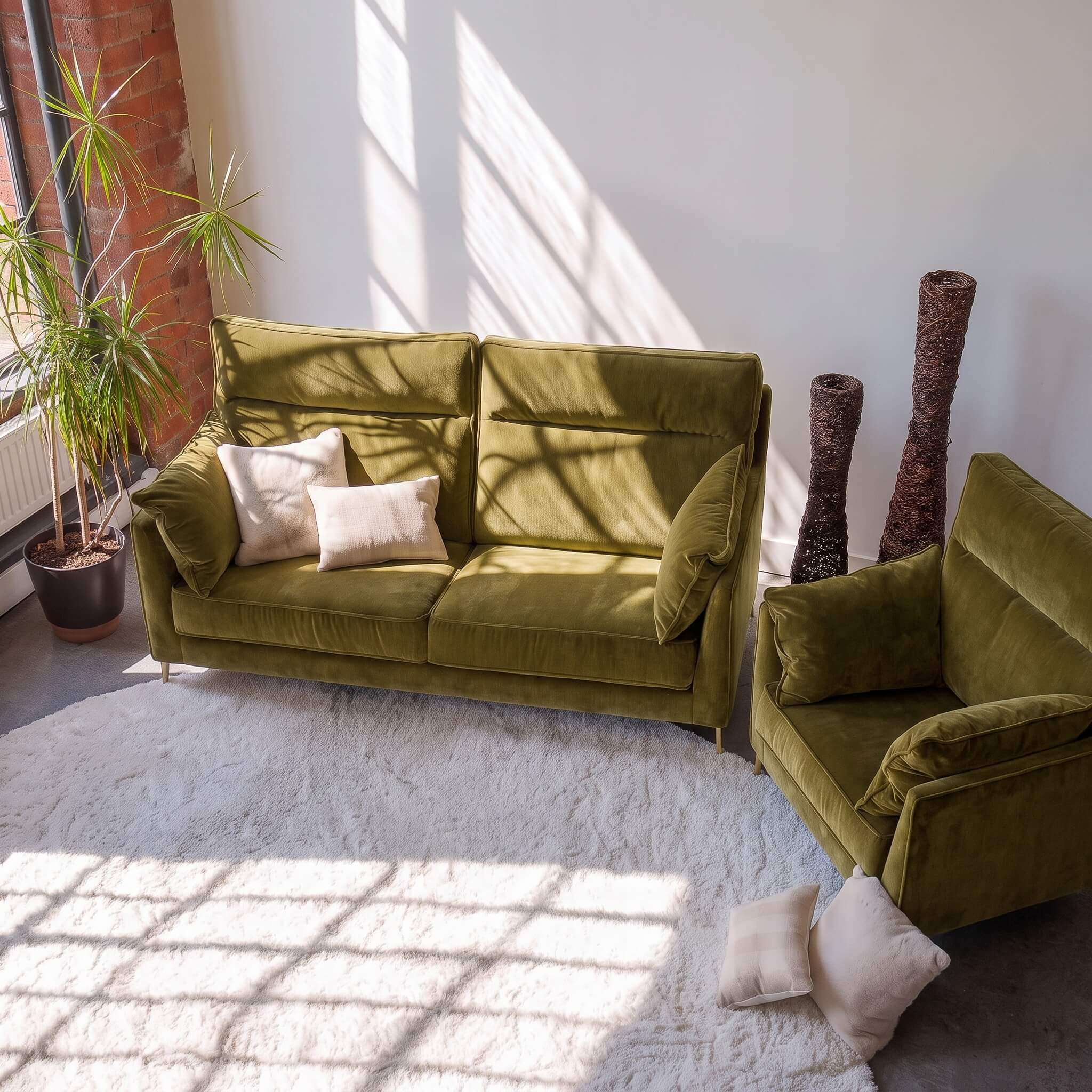 Colmore Olive 2 Seater Sofa