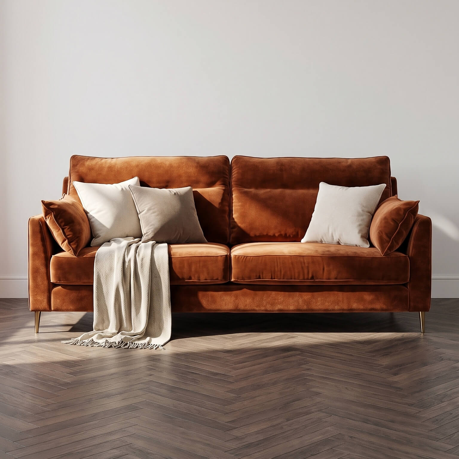 Colmore Rust 4 Seater Sofa