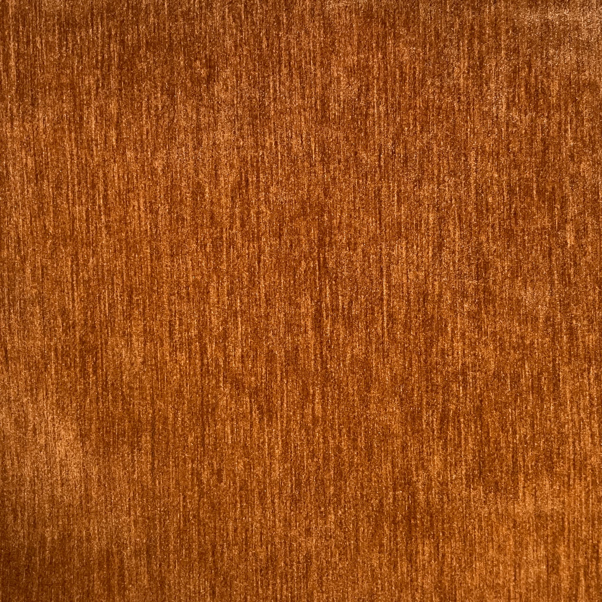 Vintage Copper Velvet Fabric Swatch