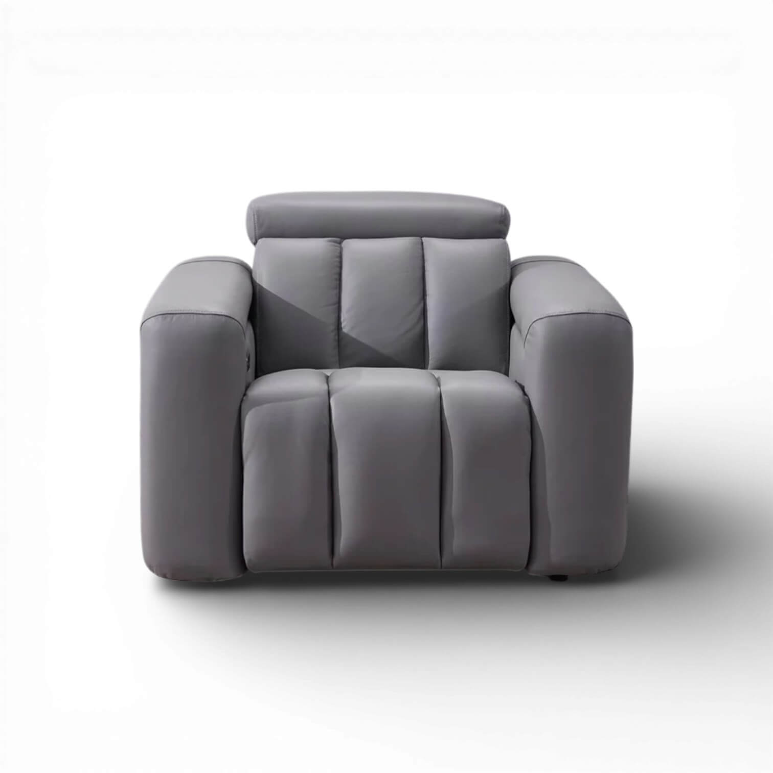 Dallas Grey Power Recliner Armchair