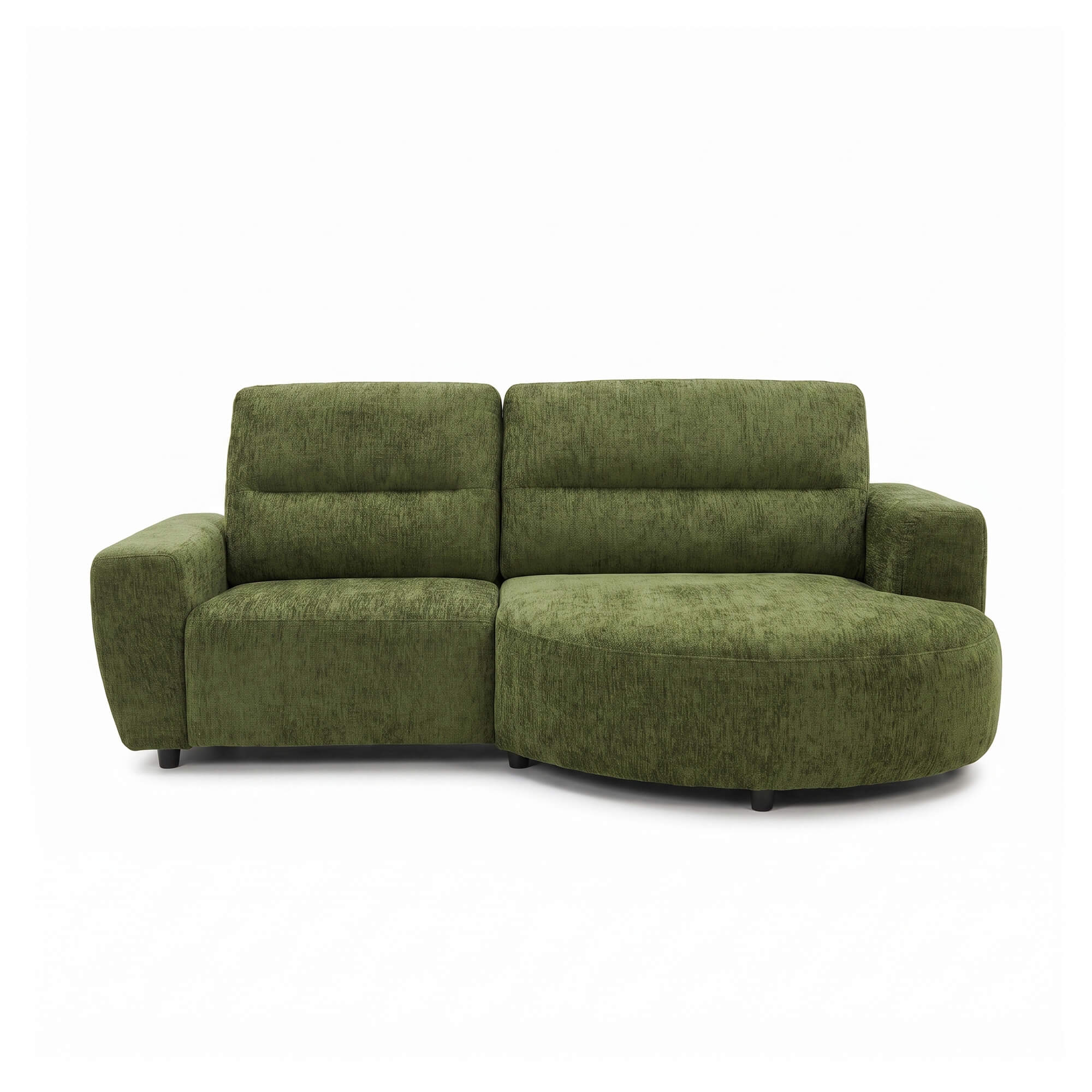 Denver Green Right Power Corner Recliner Sofa