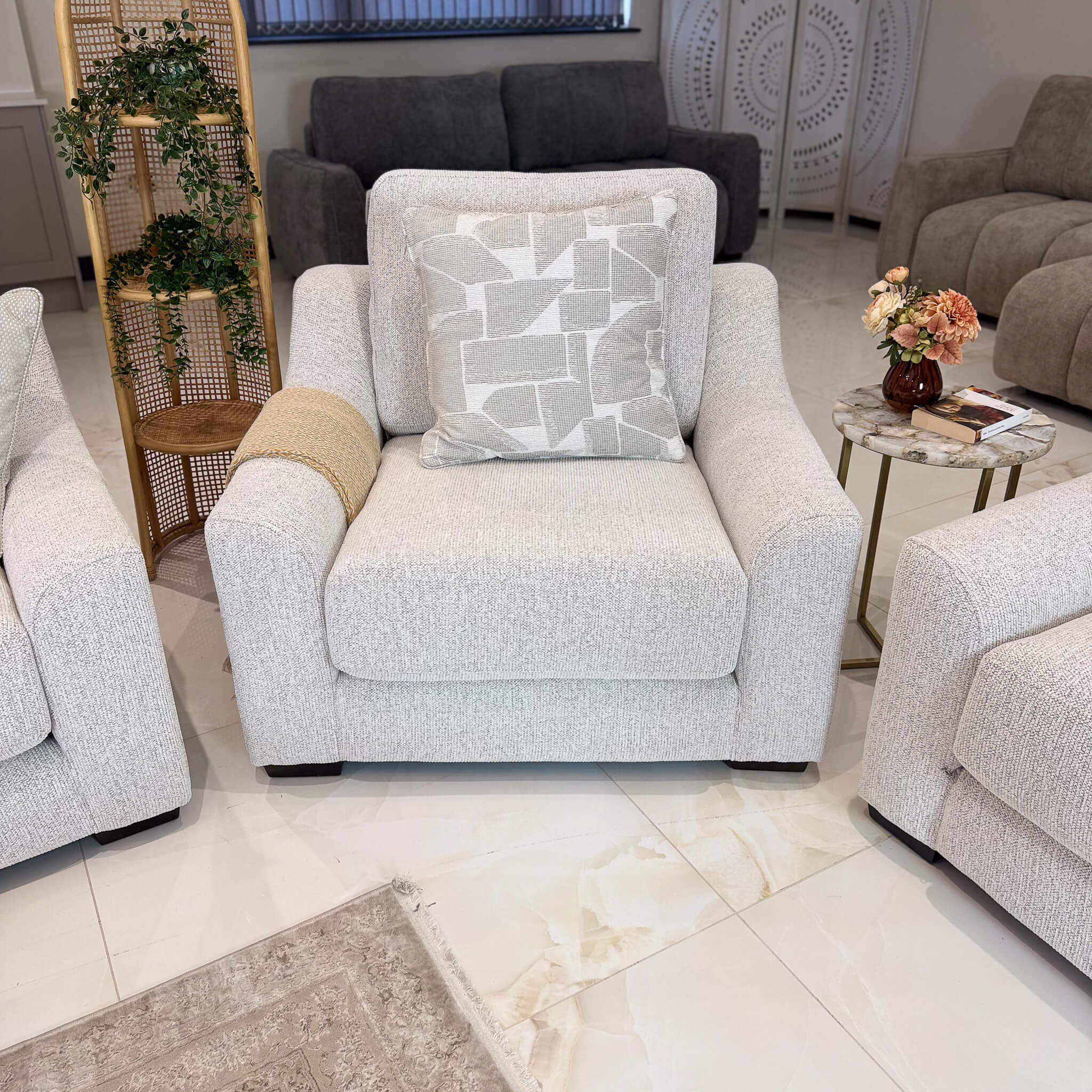 Douglas Beige Armchair