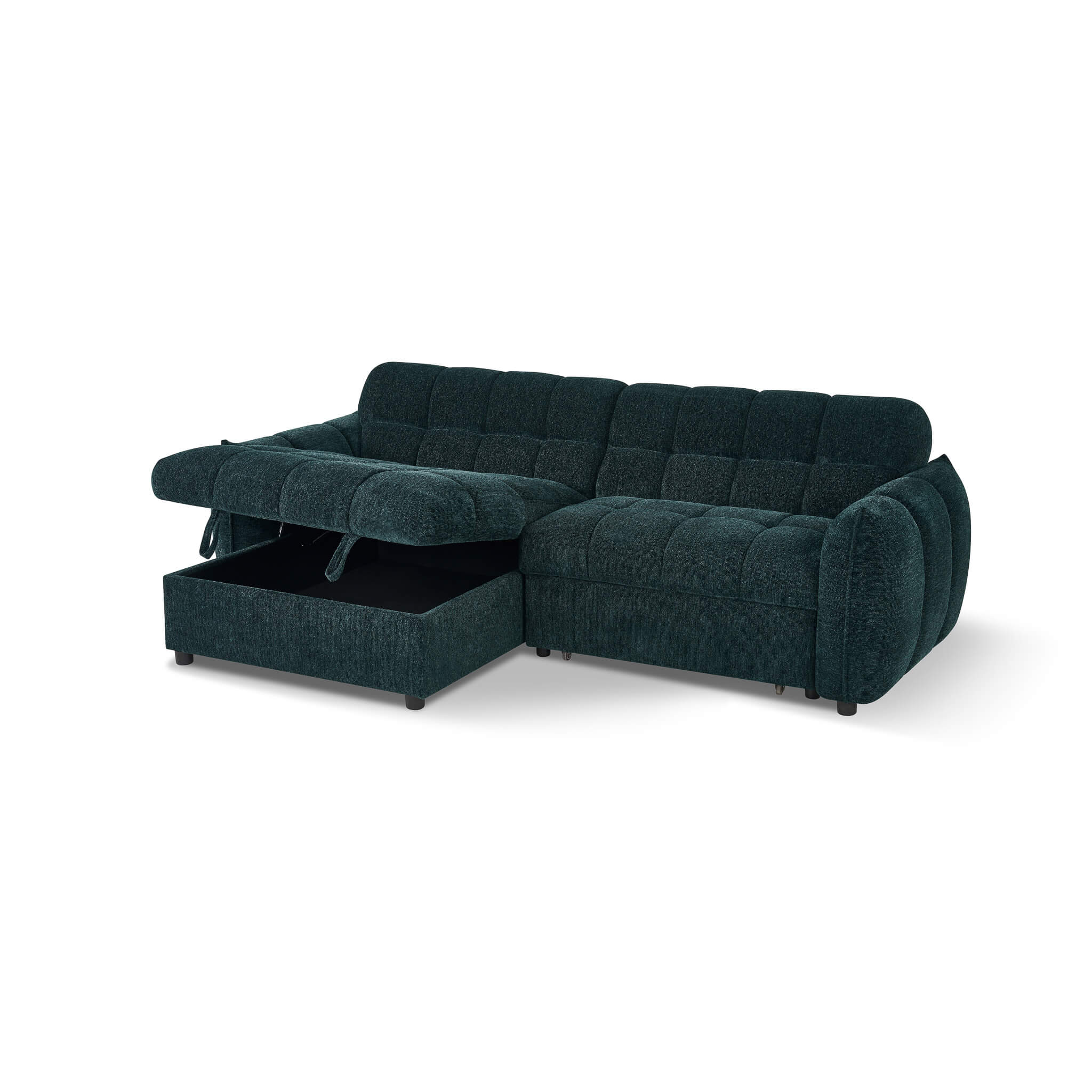 Florida Teal Universal Corner Sofa Bed