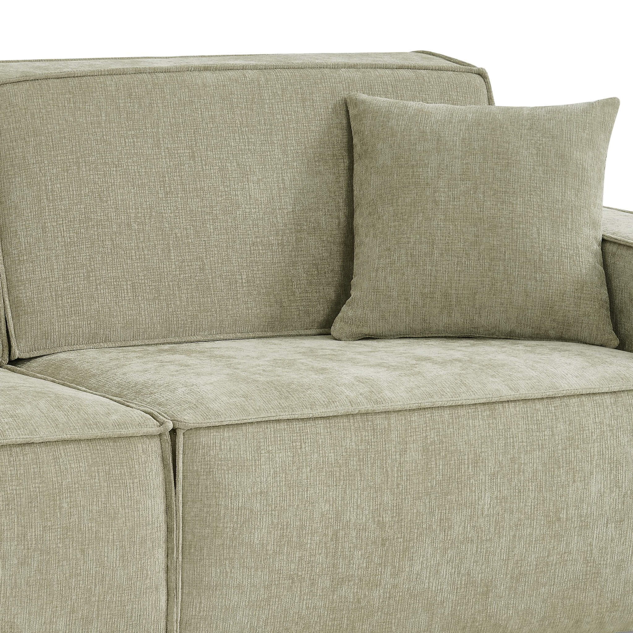 Houston Green 3 Seater Power Slider Sofa