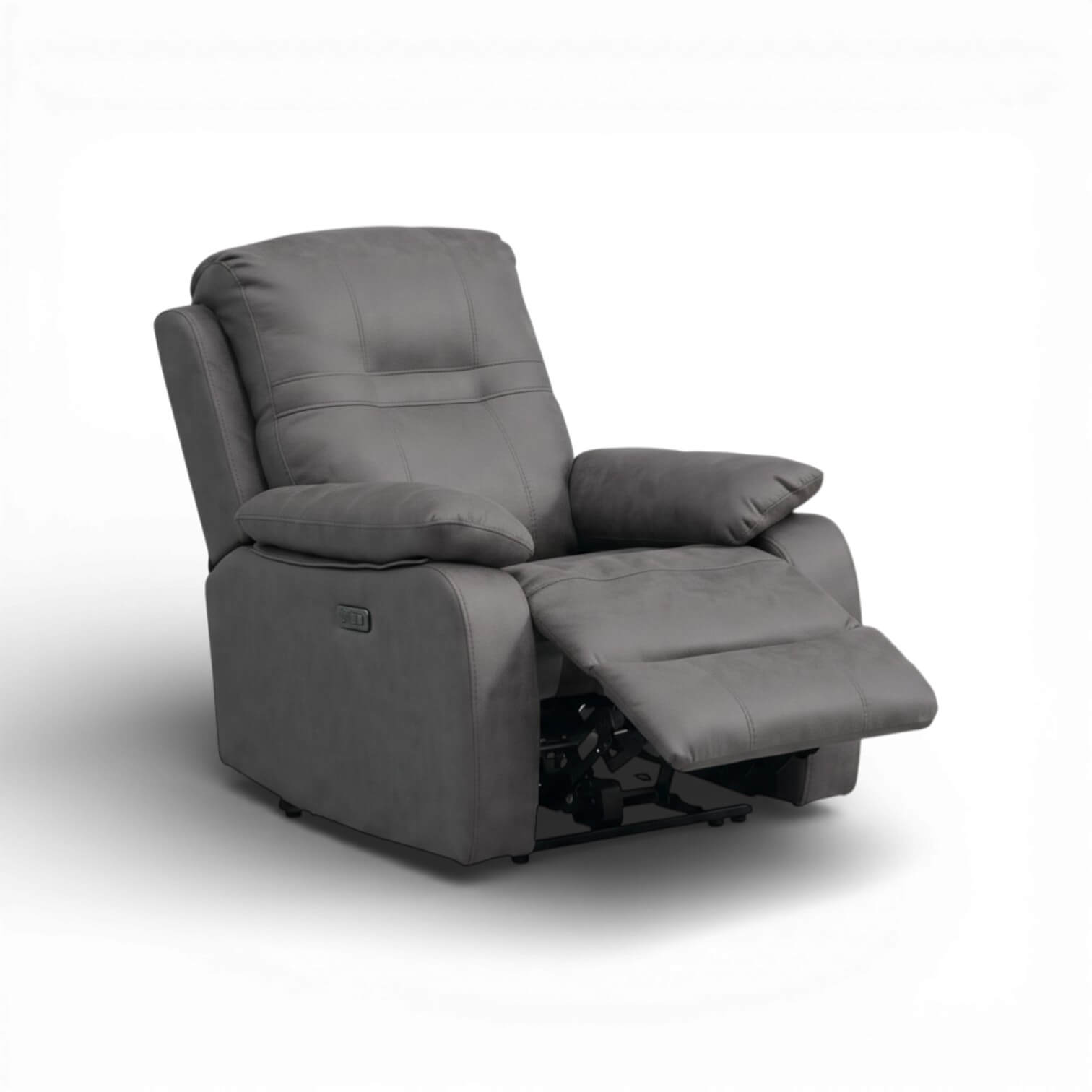 Jackson Grey Power Recliner Armchair