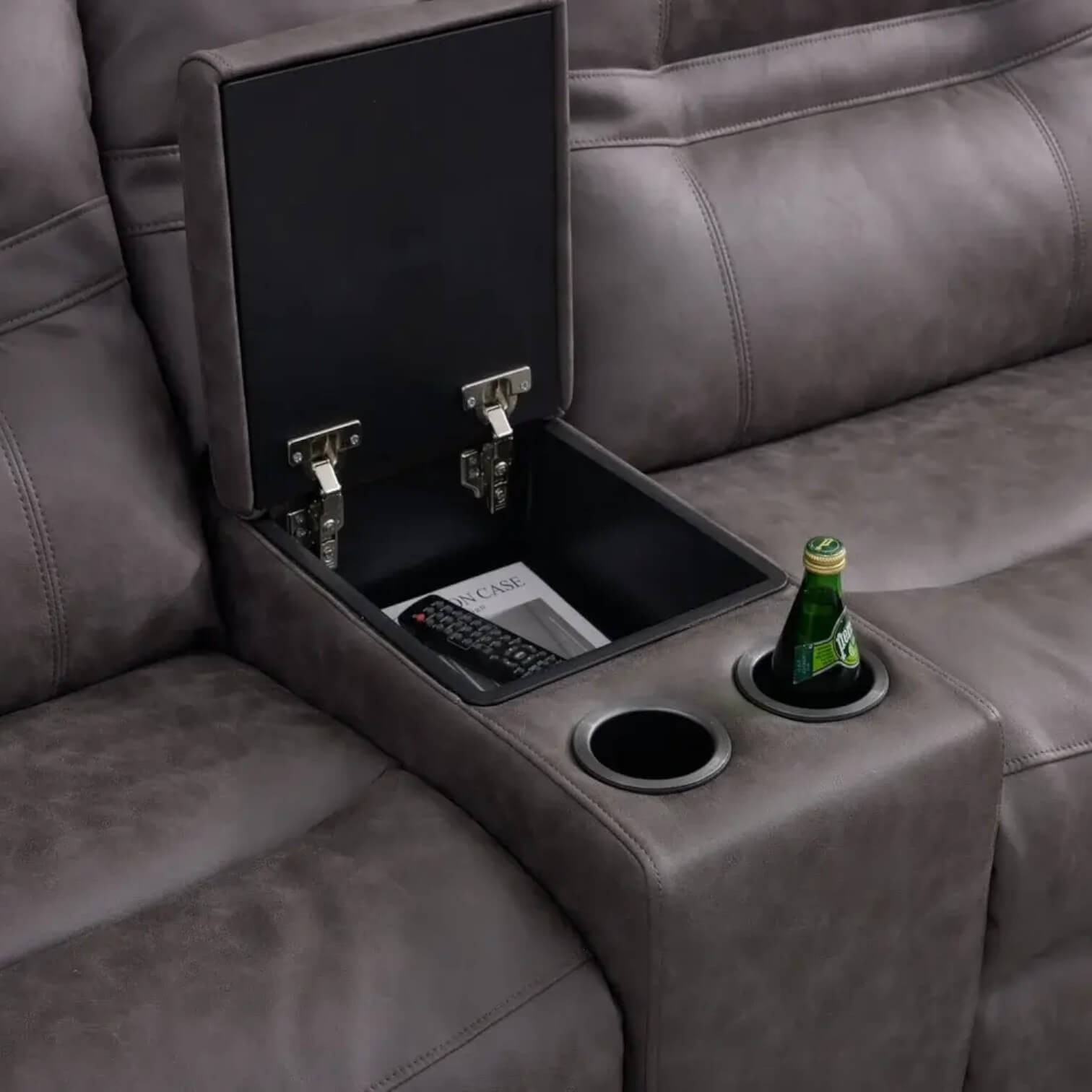 Jackson Grey Power Corner Recliner Sofa