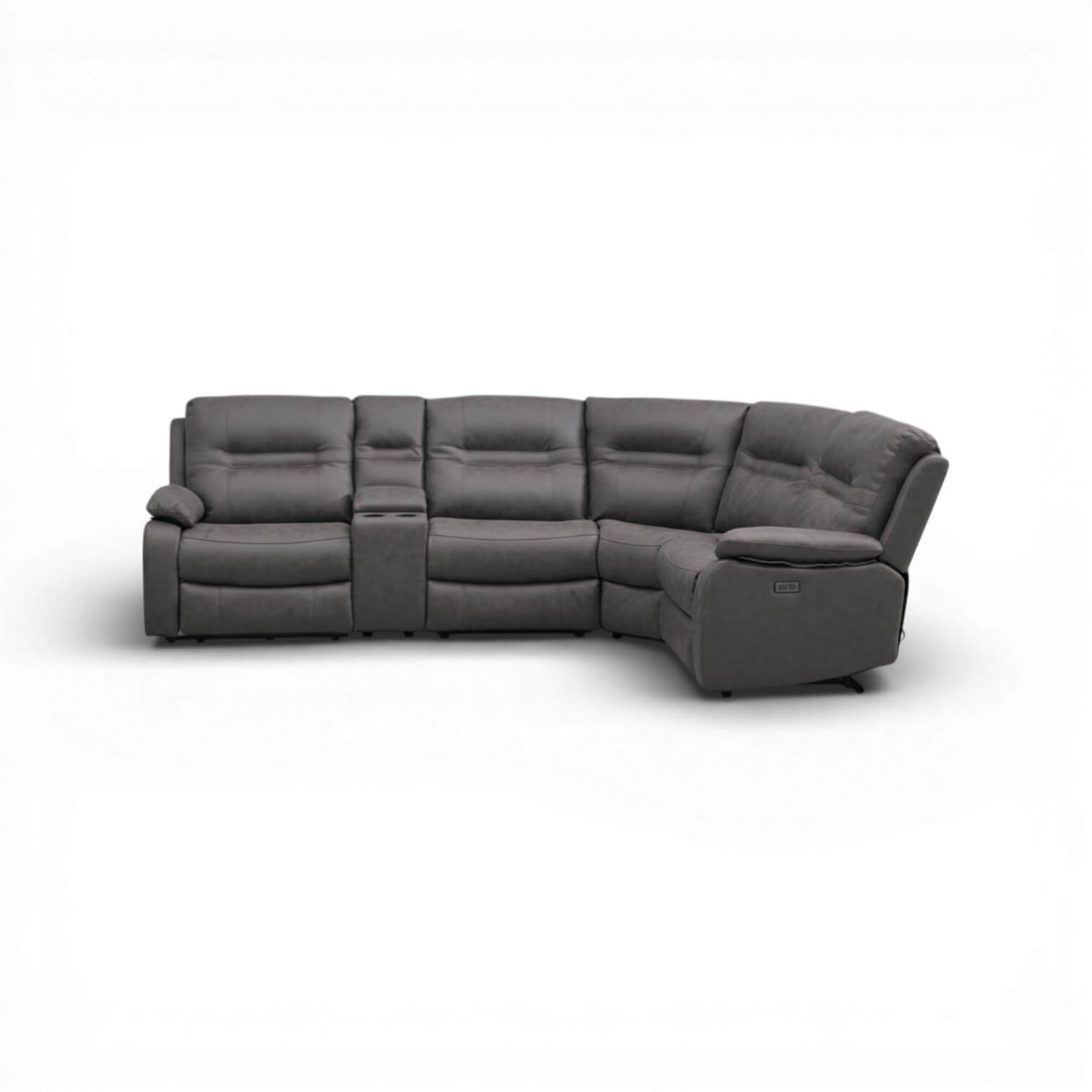 Jackson Grey Power Corner Recliner Sofa