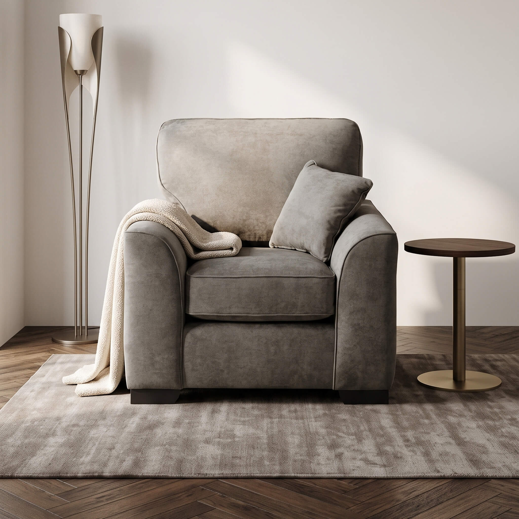Jasper Grey Armchair
