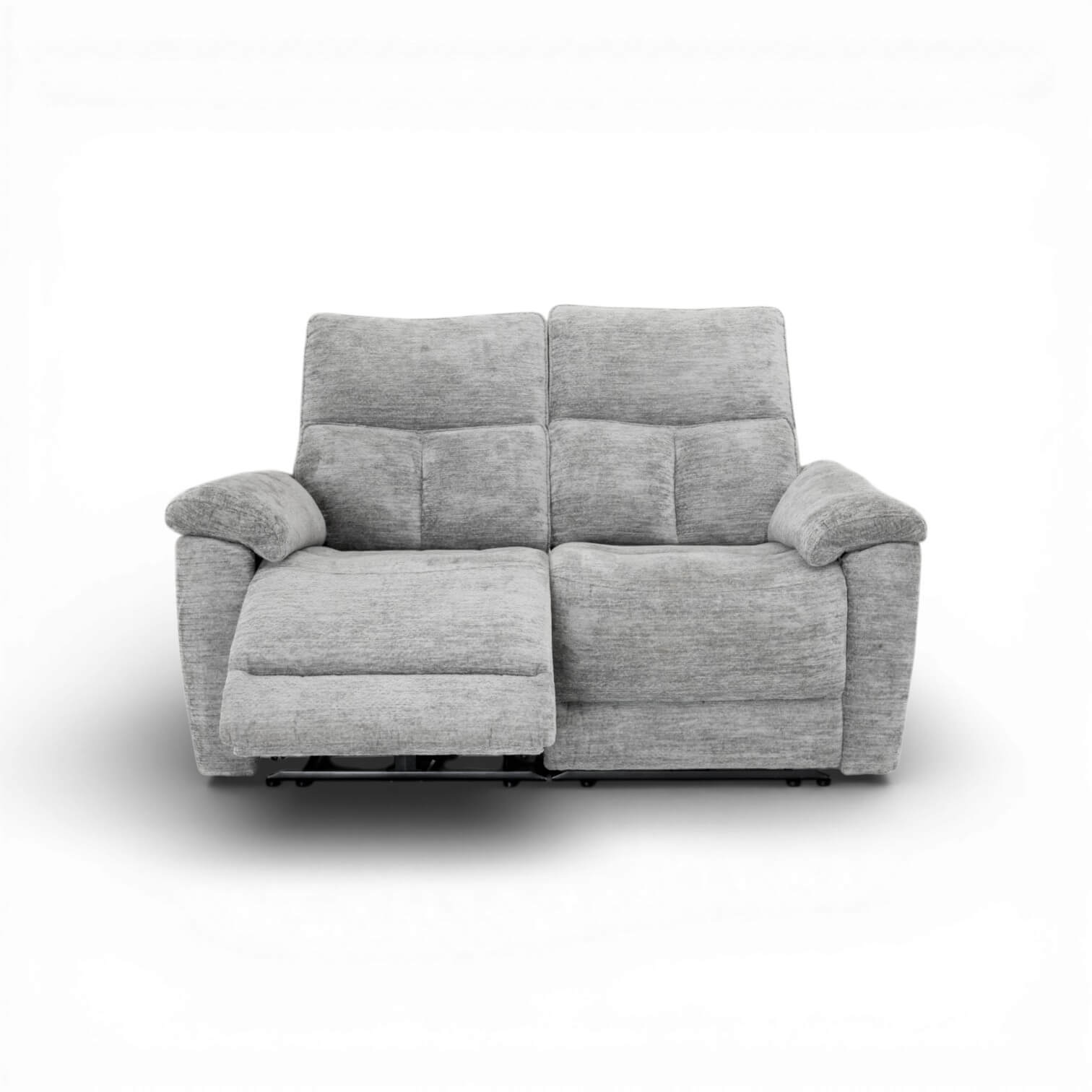 Klint Grey 2 Seater Power Recliner Sofa
