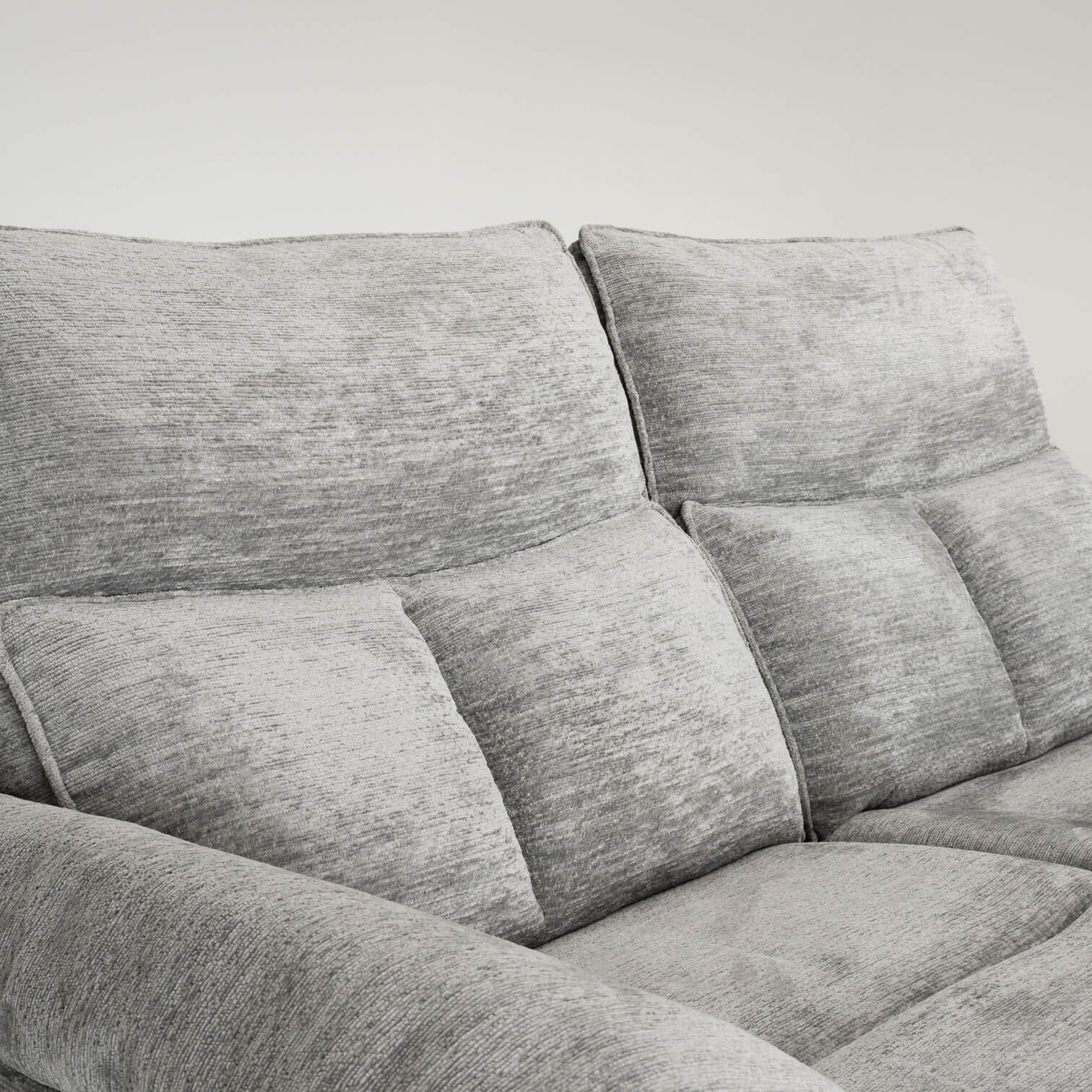 Klint Grey 3 Seater Power Recliner Sofa