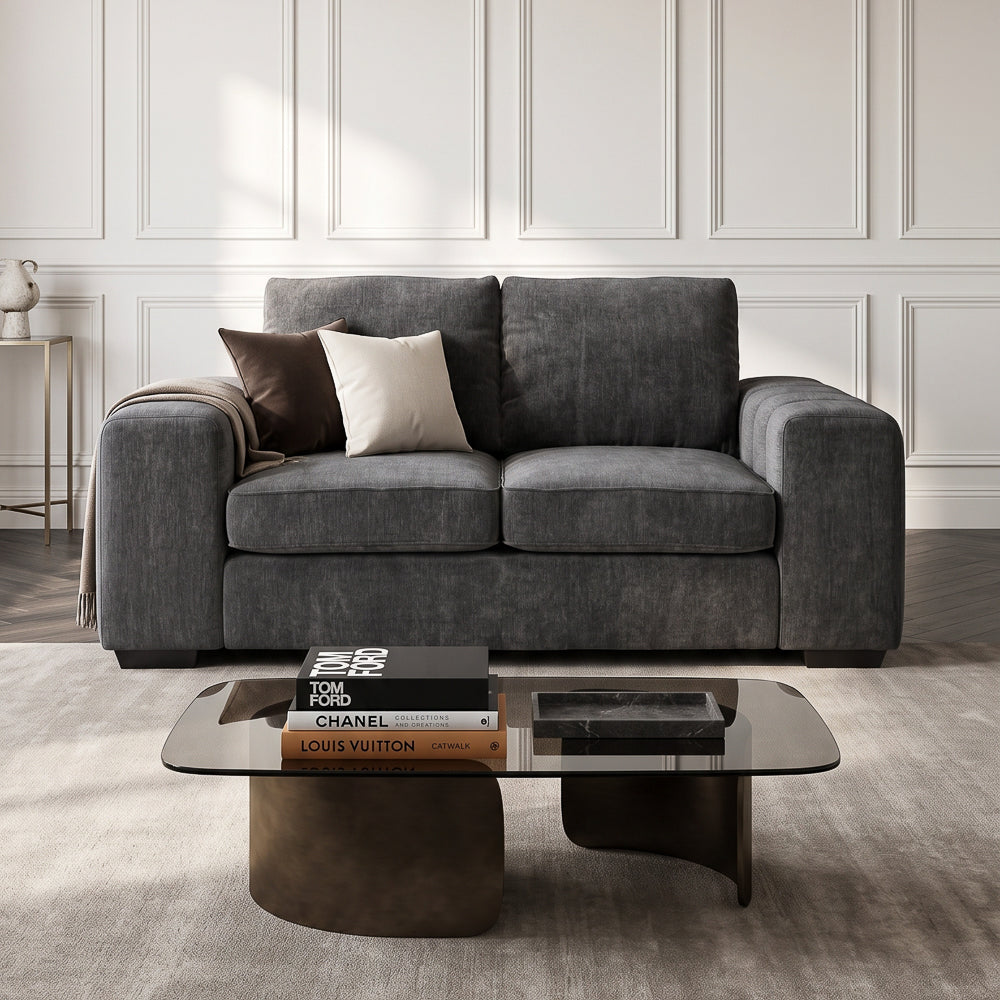 Laguna Grey 2 Seater Sofa