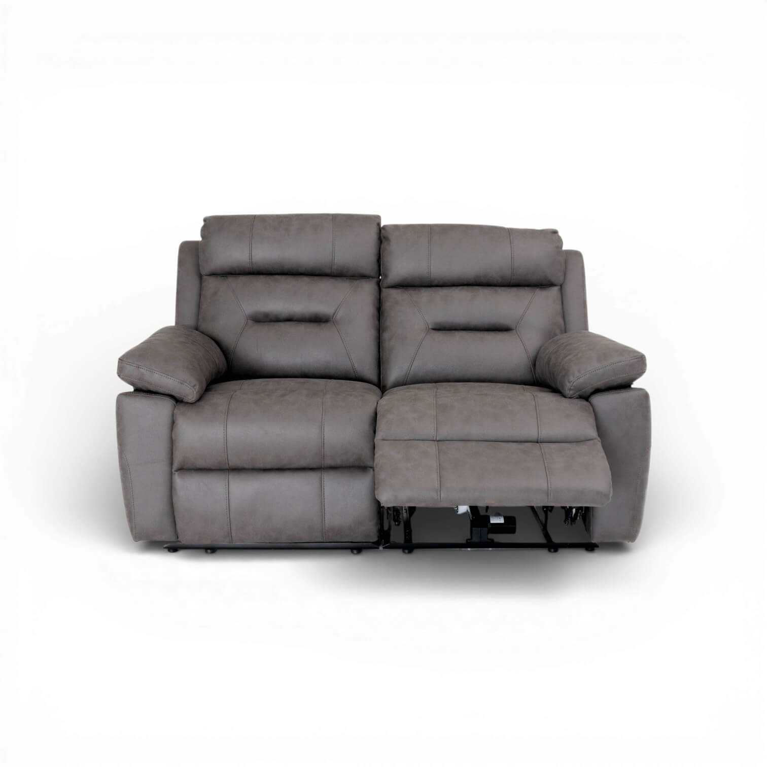 Lucca Grey 2 Seater Power Recliner Sofa