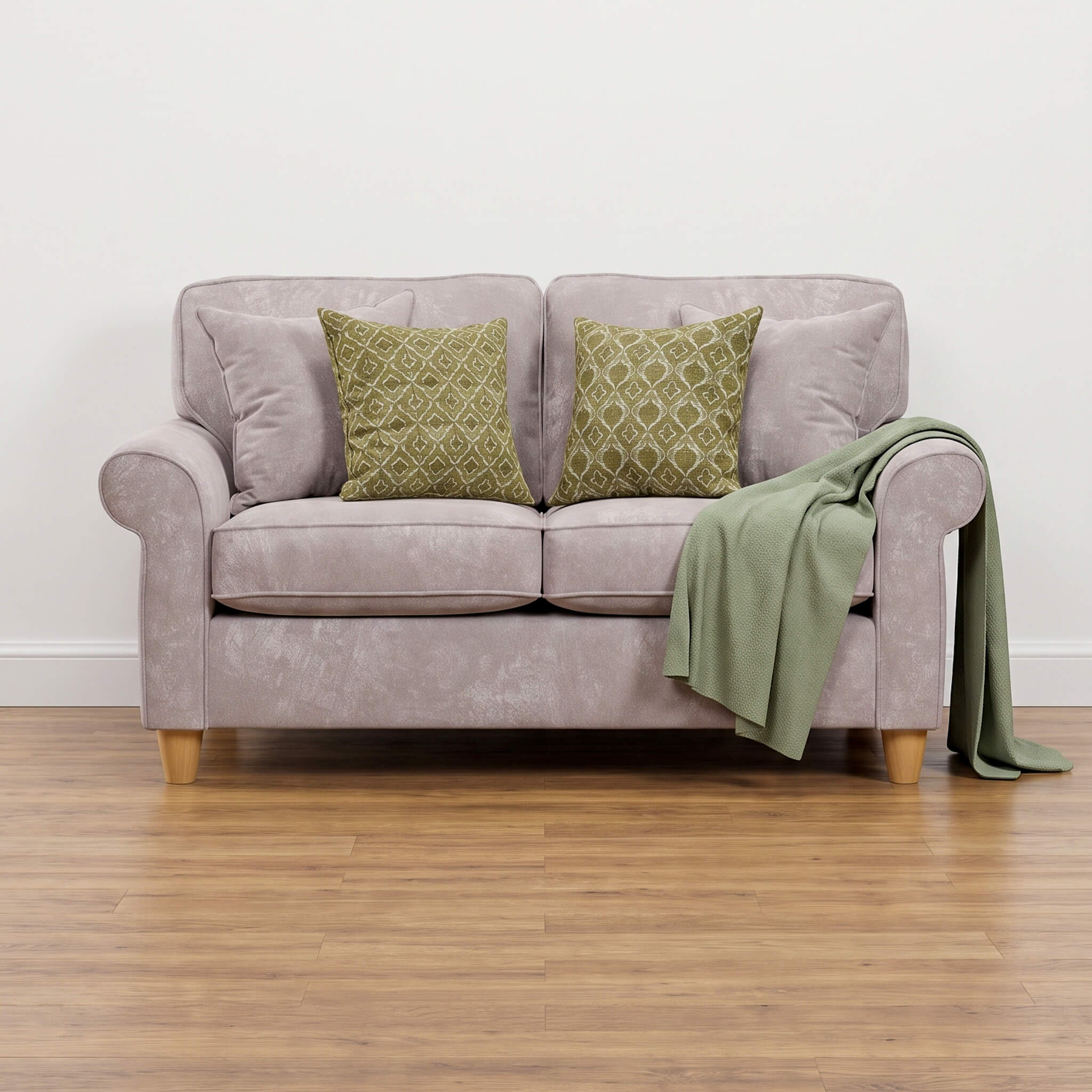 Mary Beige 2 Seater Sofa