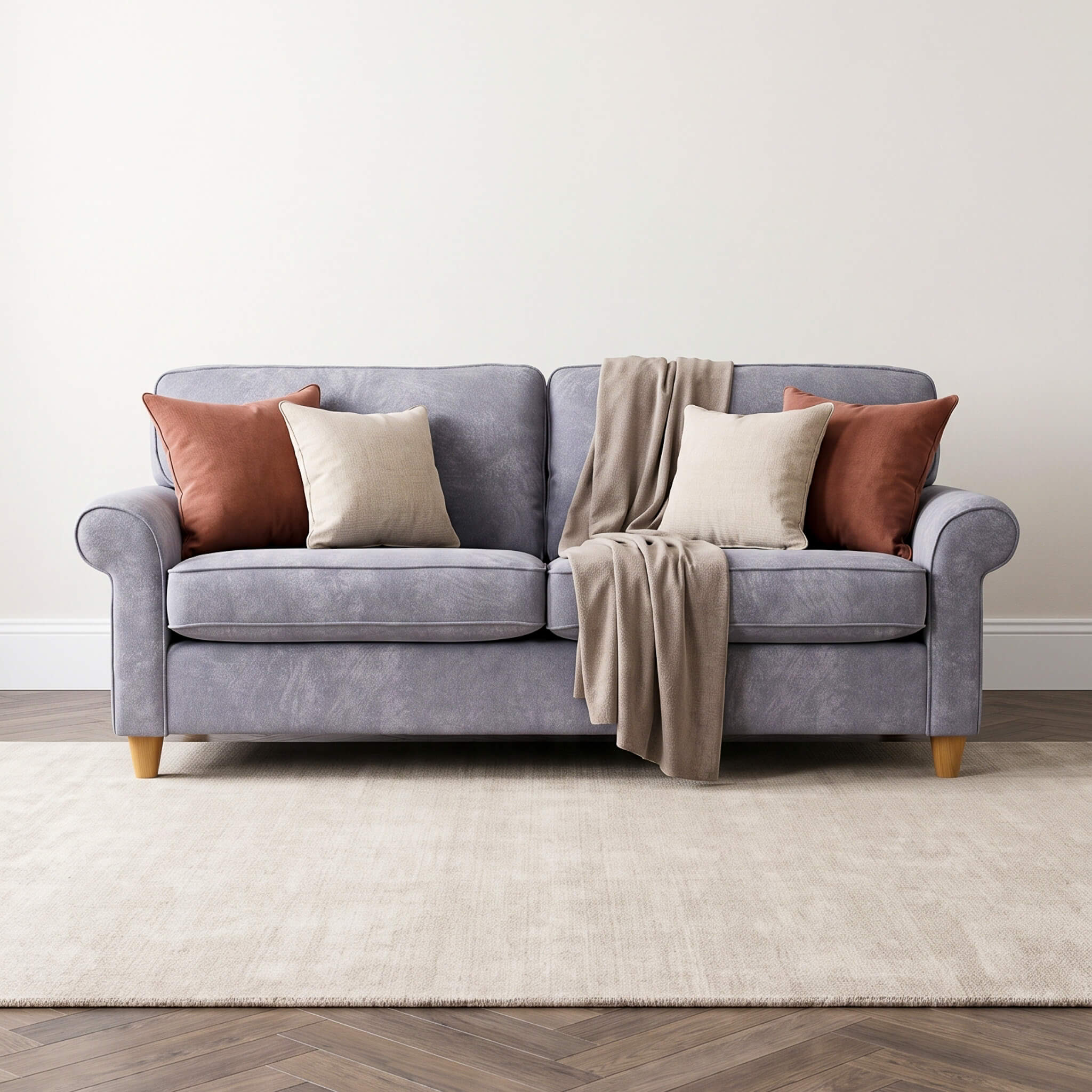 Mary Grey 4 Seater Sofa