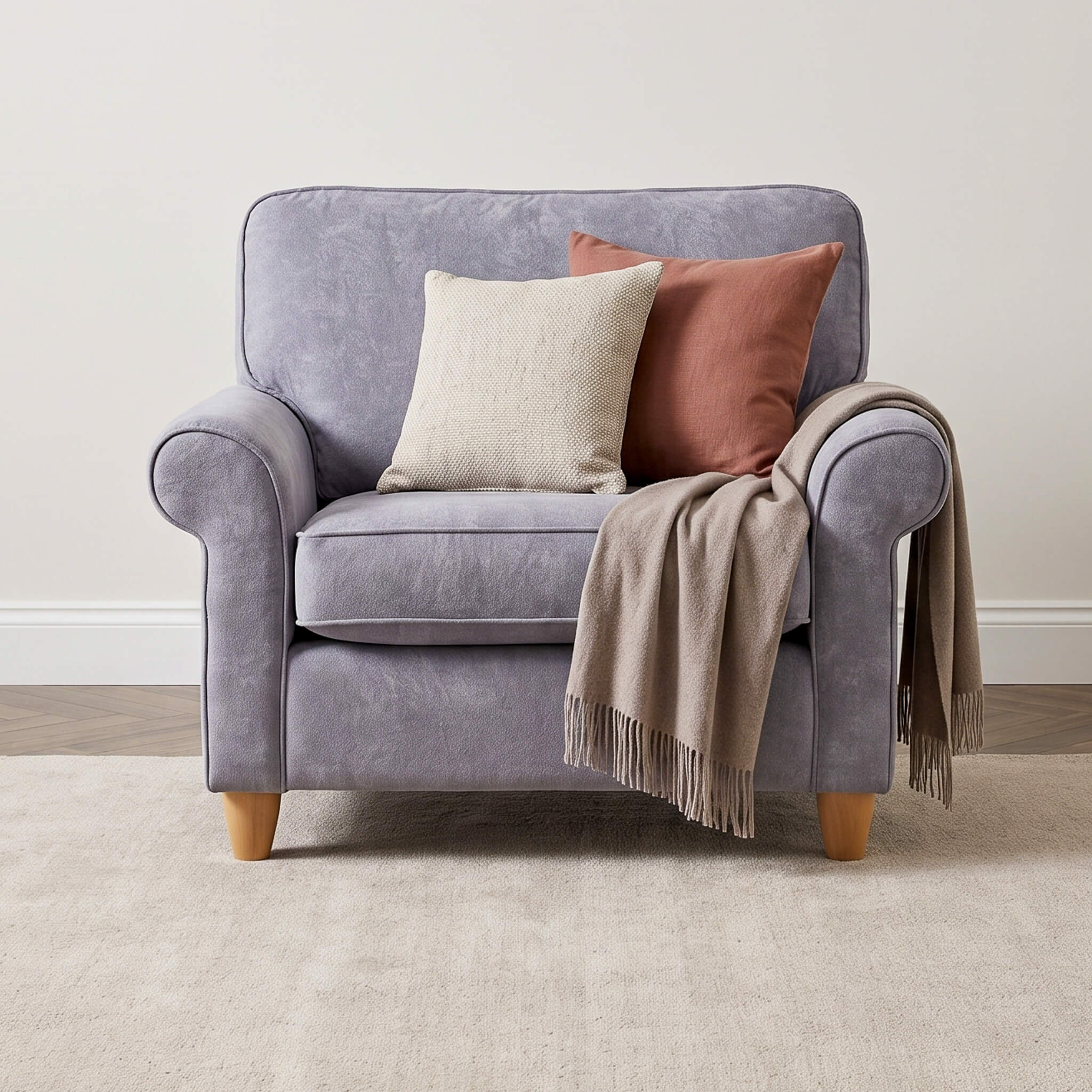 Mary Grey Snuggle Chair