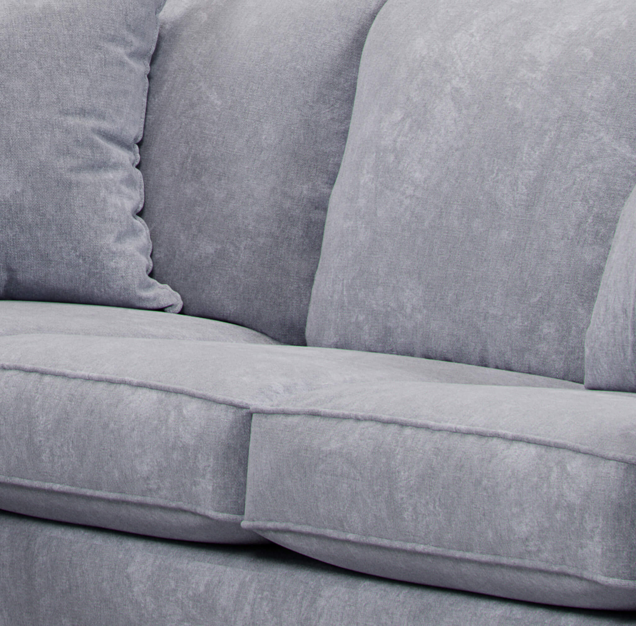 Mary Grey Double Corner Sofa