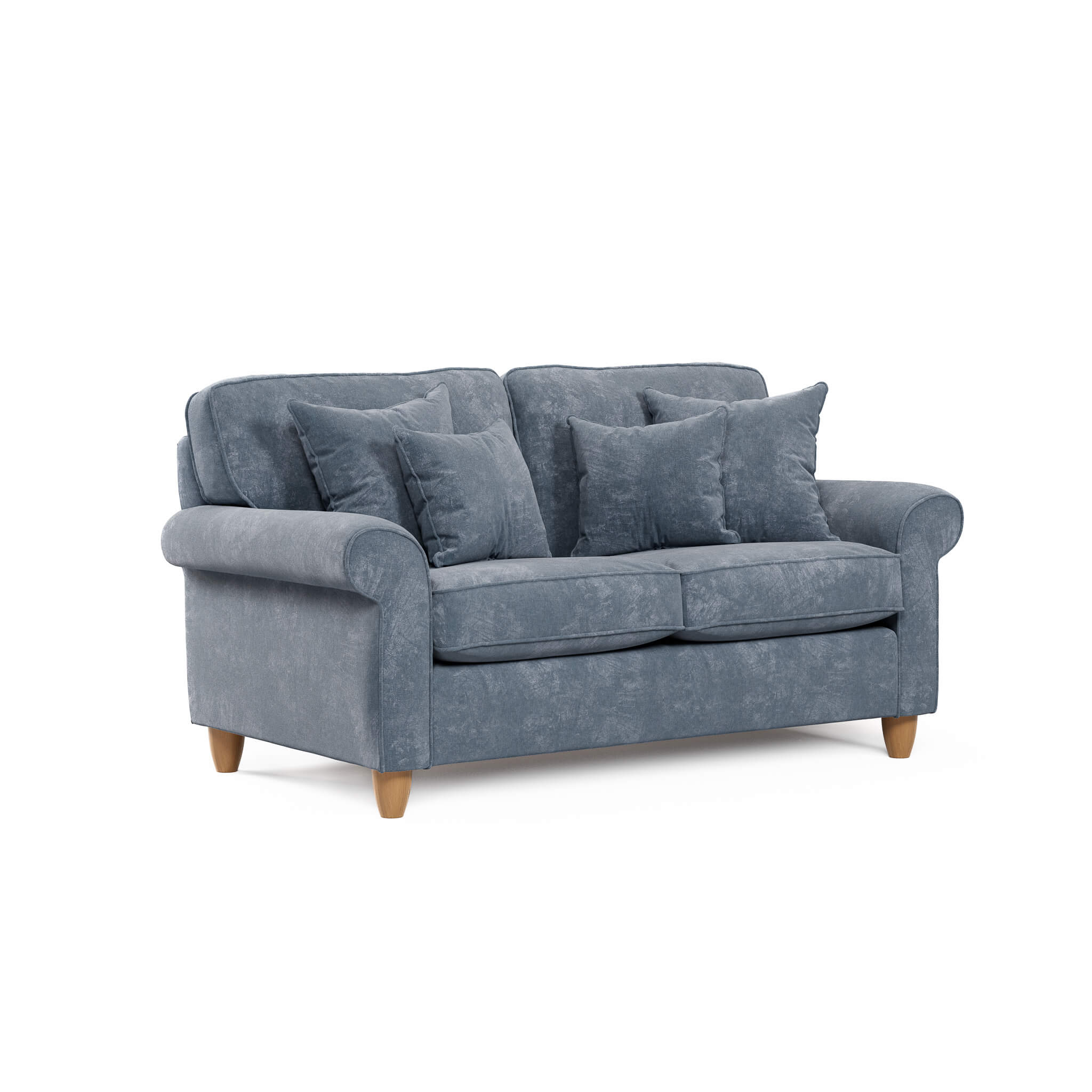 Mary Blue 2 Seater Sofa