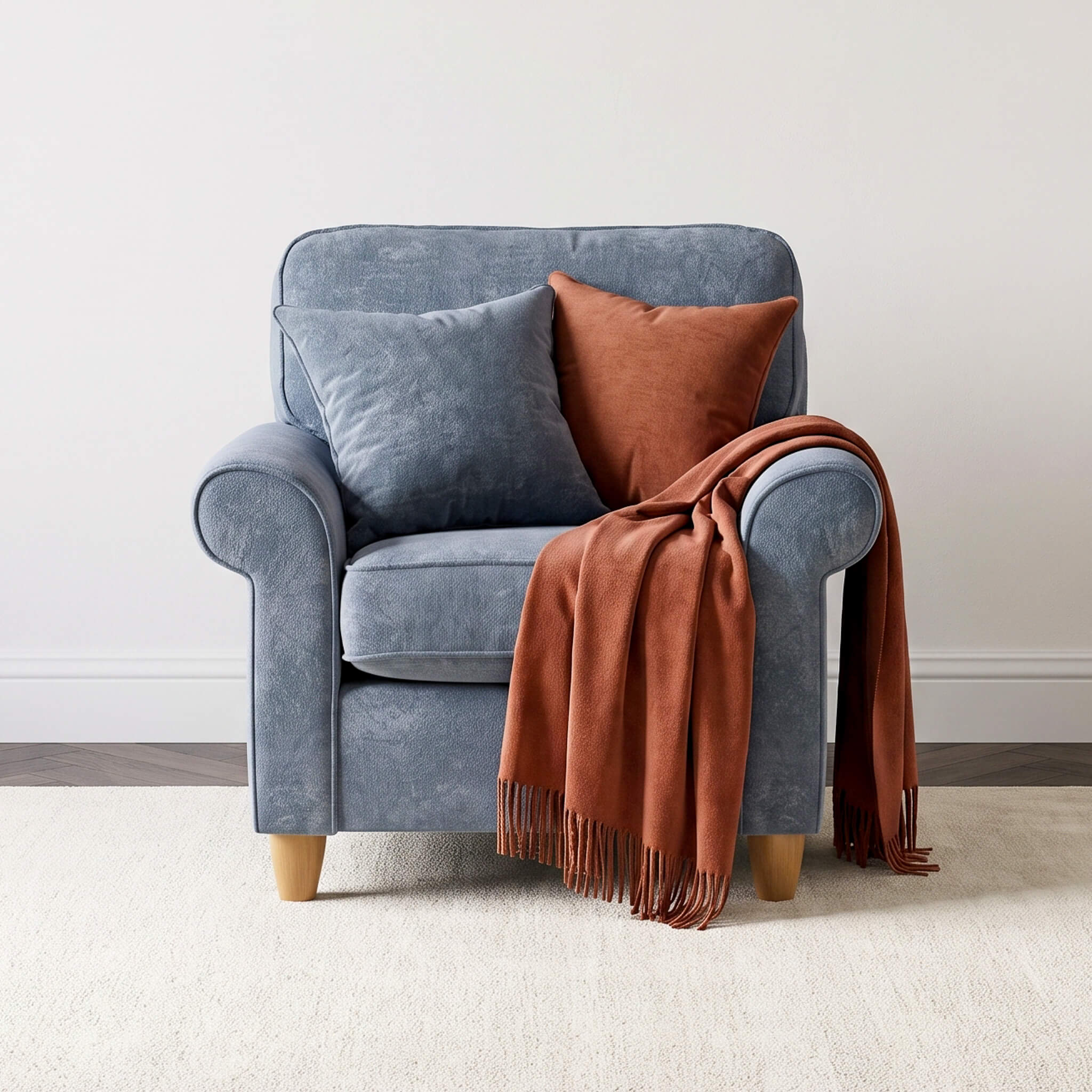 Mary Blue Armchair